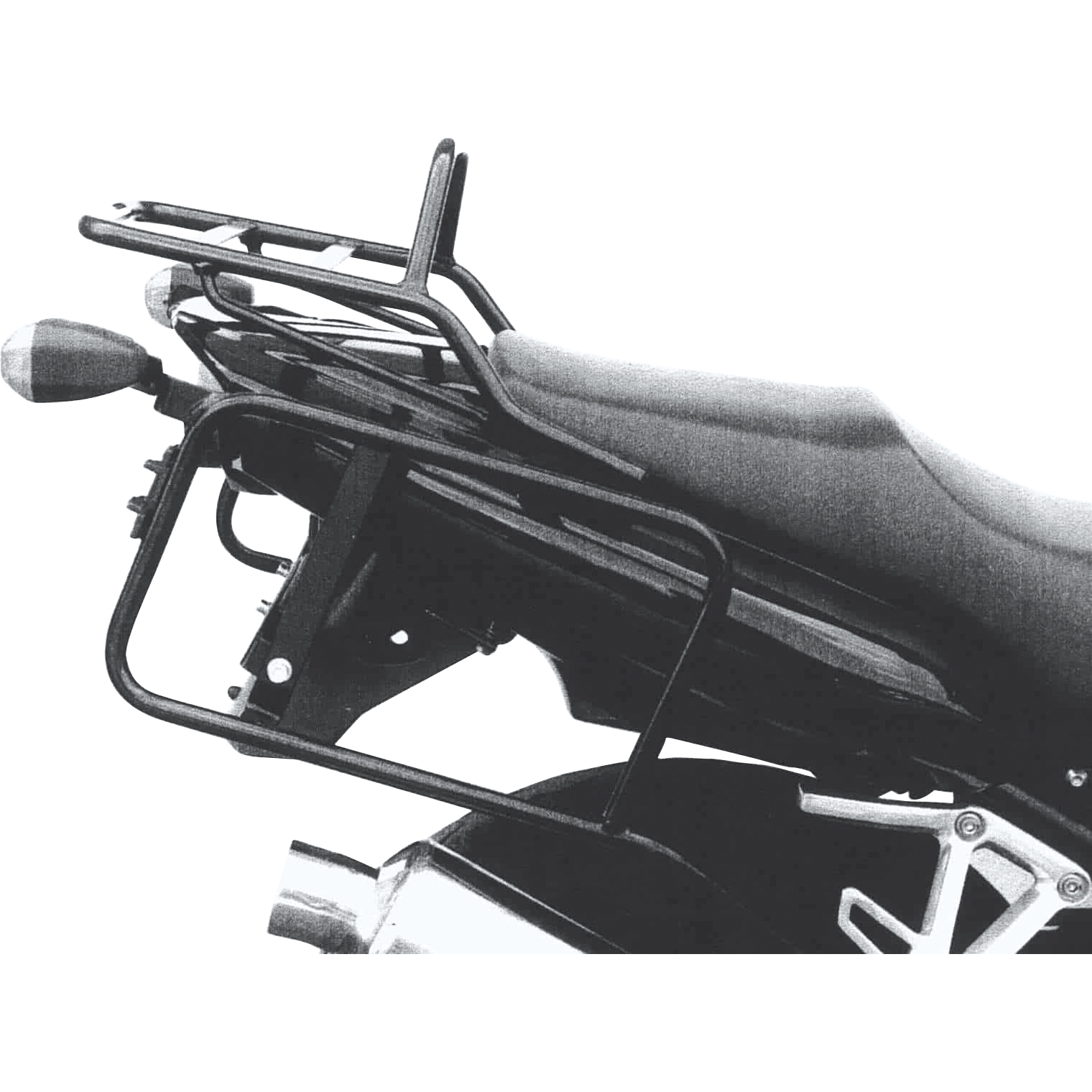 Hepco & Becker Seitenkofferträger schwarz für FZS 600 Fazer 1998-1999 - Motorradzubehör - Motorradgepäck