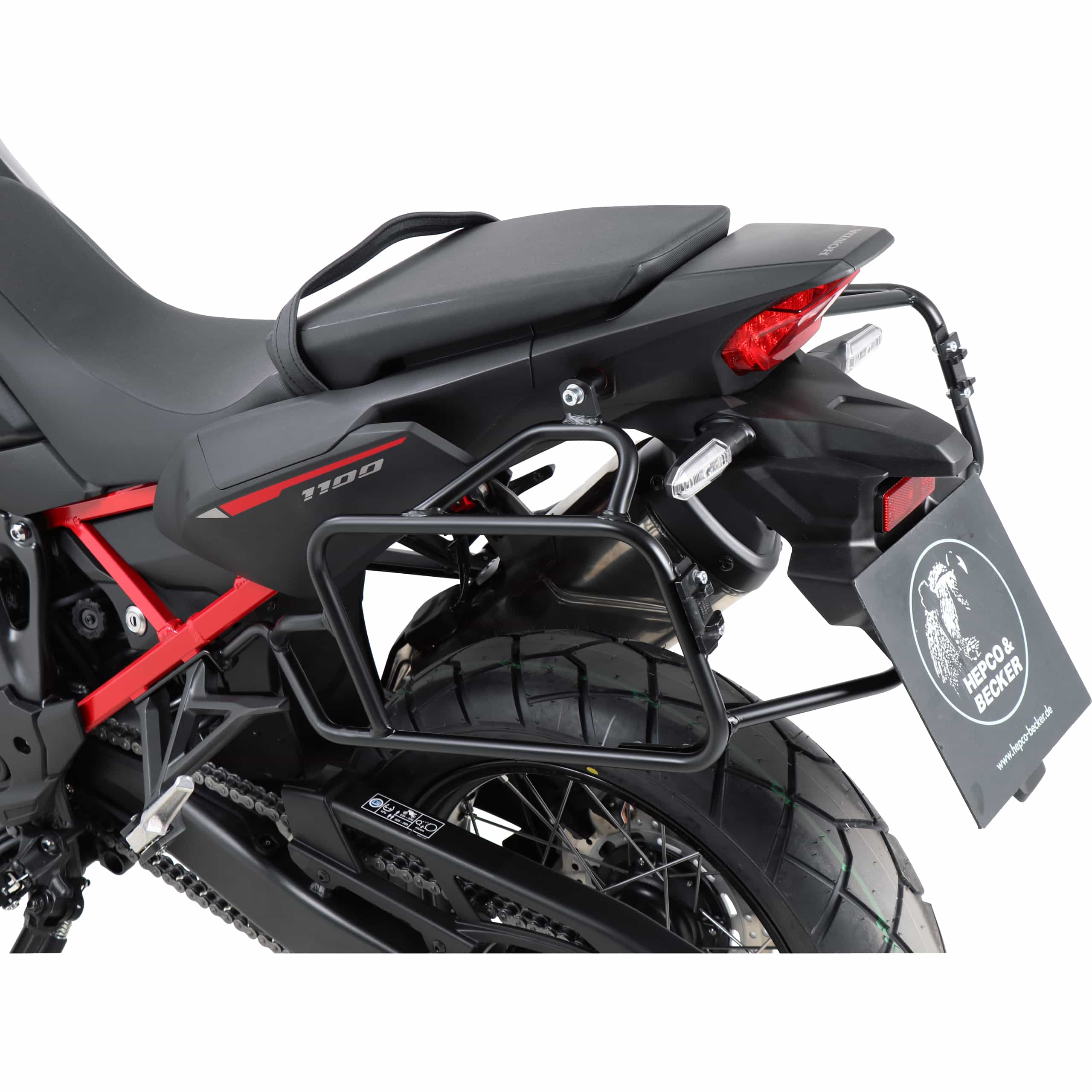 Hepco & Becker Seitenkofferträger schwarz für Honda CRF 1100 Africa Twin - Motorradzubehör - Motorradgepäck