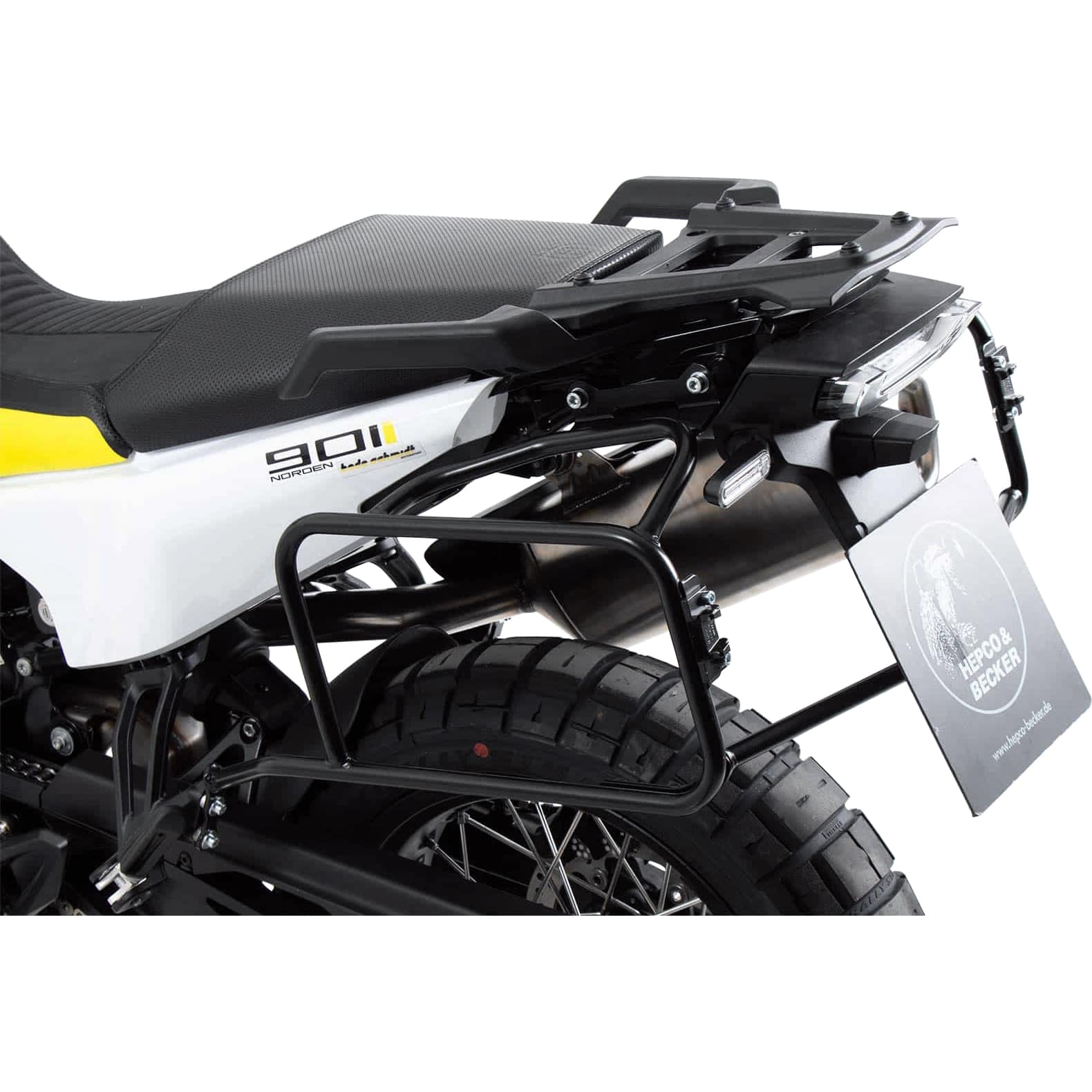 Hepco & Becker Seitenkofferträger schwarz für Husqvarna Norden 901 - Motorradzubehör - Motorradgepäck