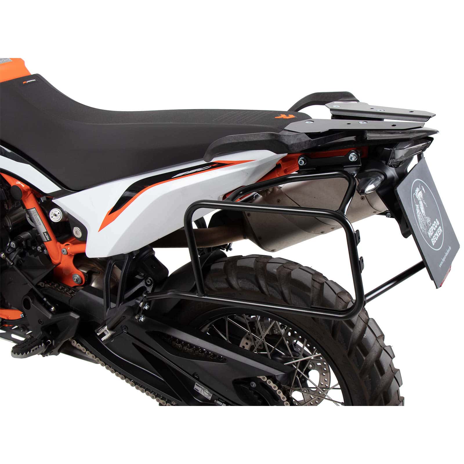 Hepco & Becker Seitenkofferträger schwarz für KTM 790 Adventure 2024- - Motorradzubehör - Motorradgepäck