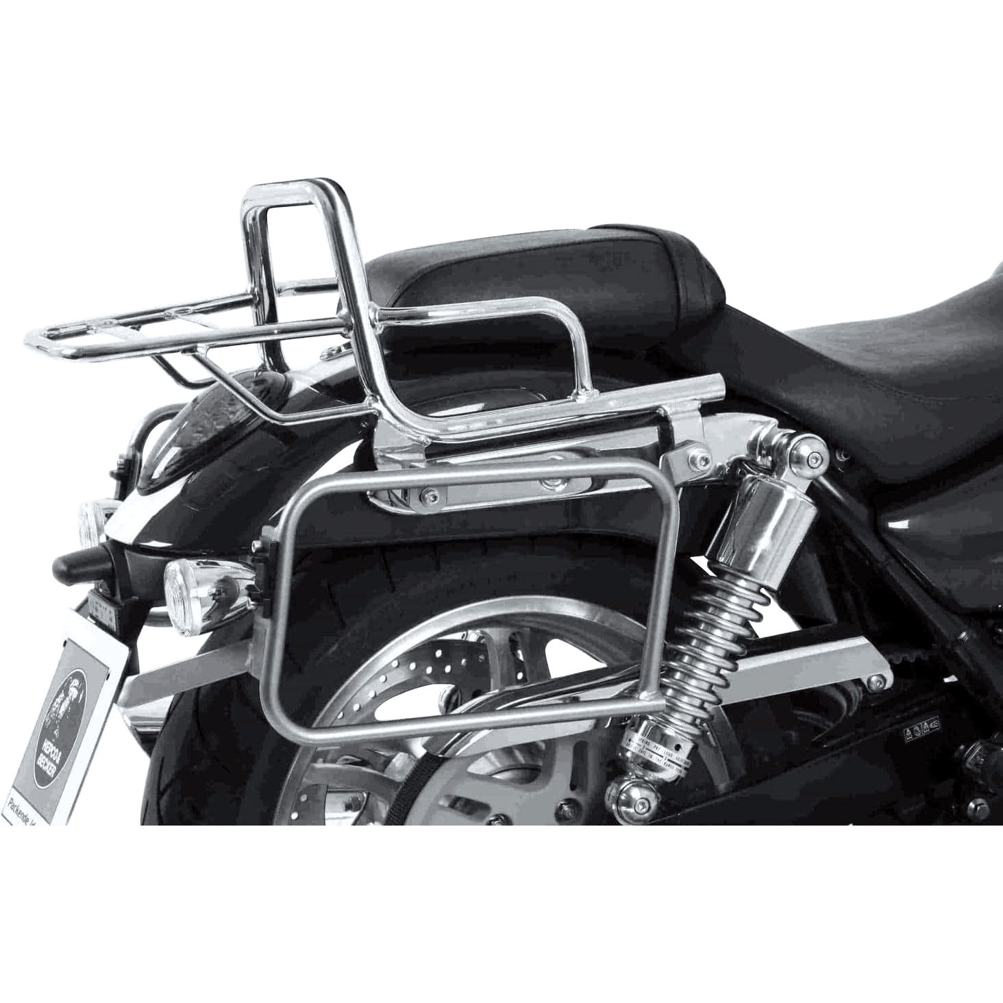 Hepco & Becker Seitenkofferträger schwarz für Triumph Thunderbird 1600/1700 - Motorradzubehör - Motorradgepäck