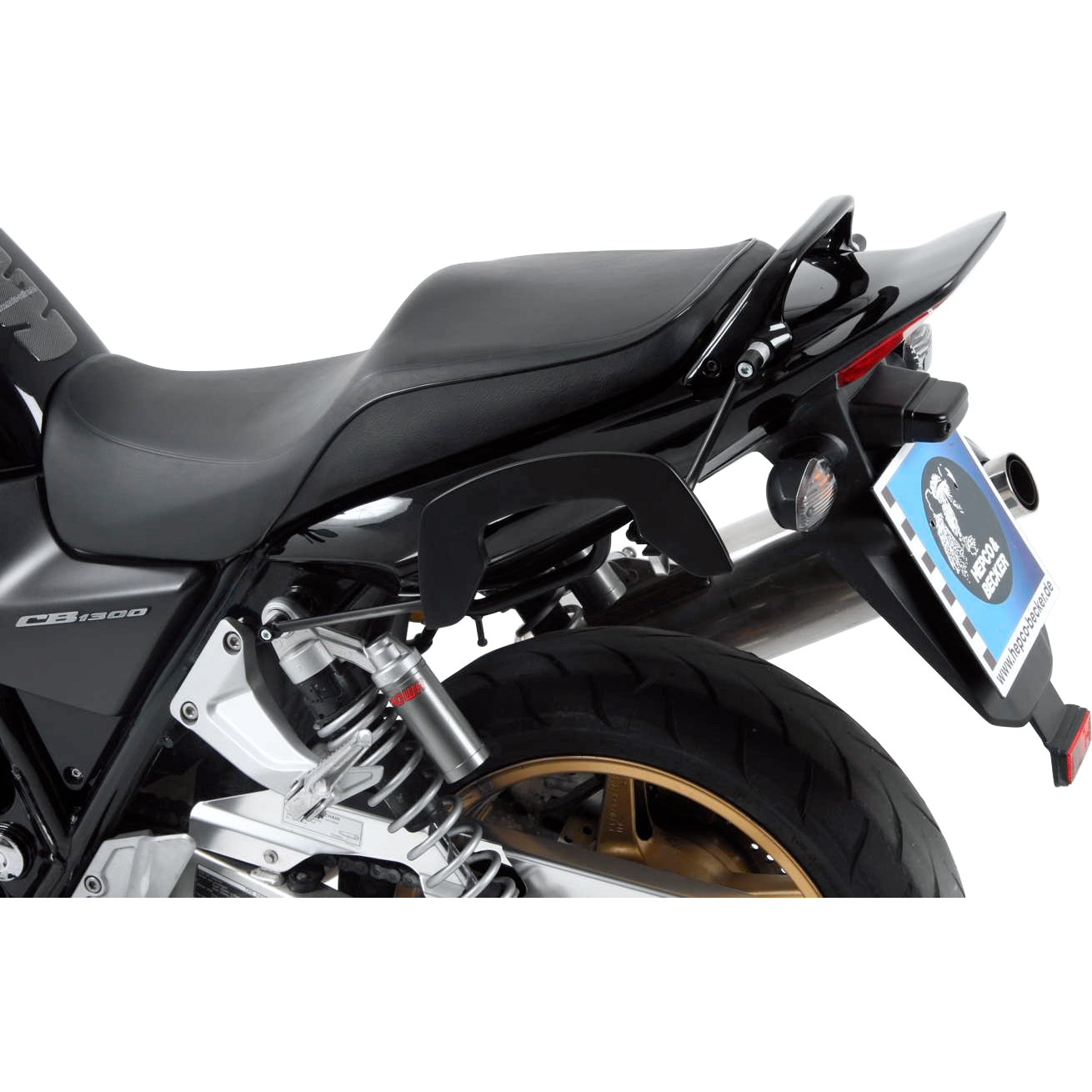 Hepco & Becker Seitentaschenhalter C-Bow schwarz für CB 1300 /S 2003-2009 - Motorradzubehör - Motorradgepäck