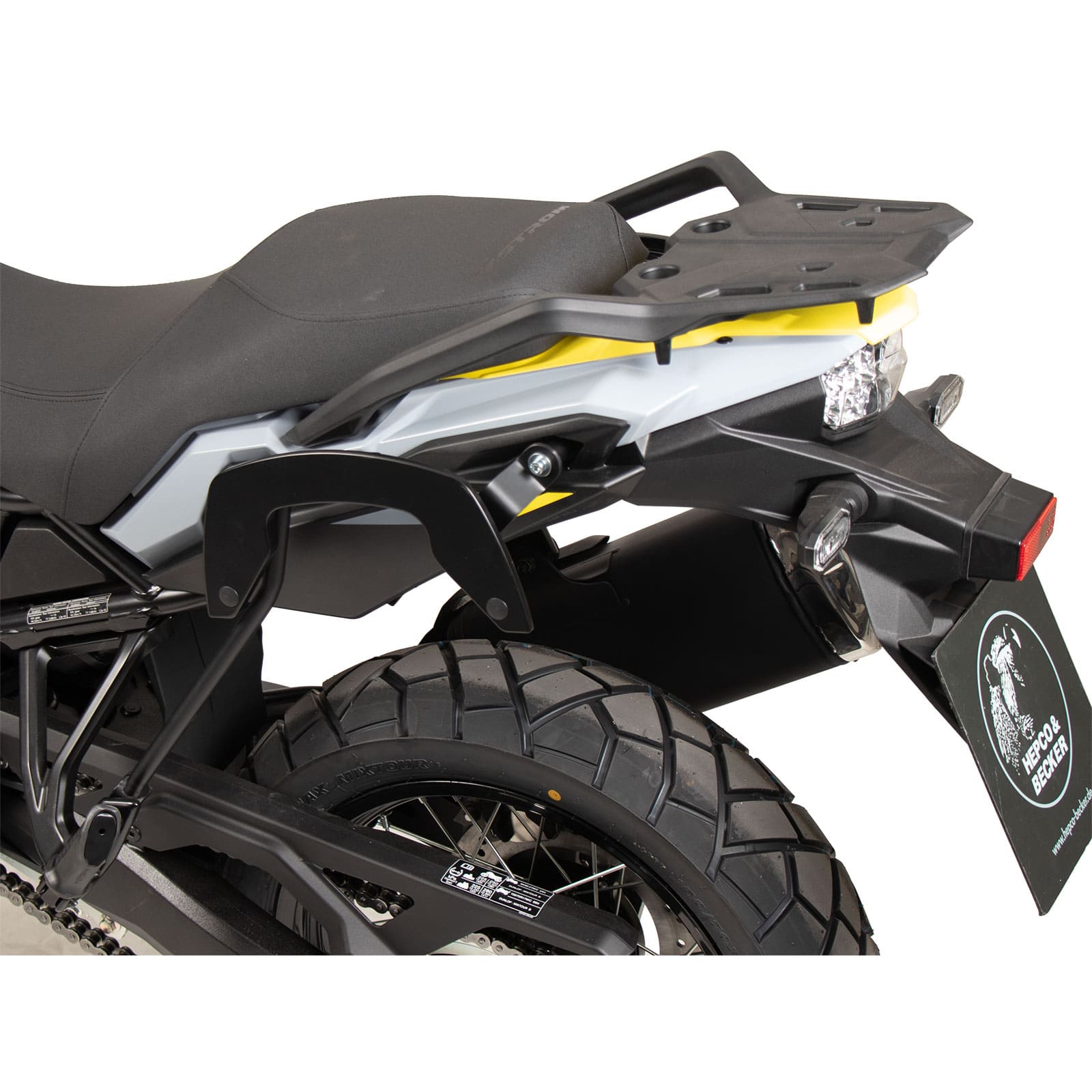 Hepco & Becker Seitentaschenhalter C-Bow schwarz für Suzuki DL 800 V-Strom - Motorradzubehör - Motorradgepäck