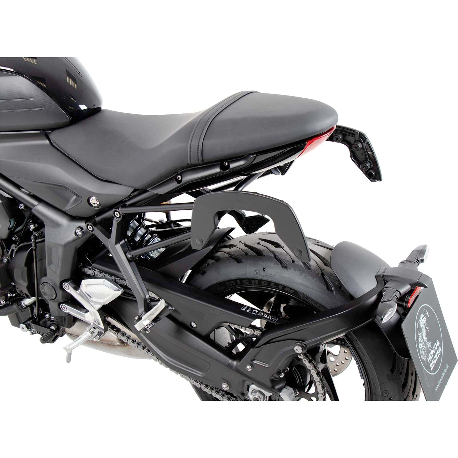 Hepco & Becker Seitentaschenhalter C-Bow schwarz für Trident 660 2025- - Motorradzubehör - Motorradgepäck