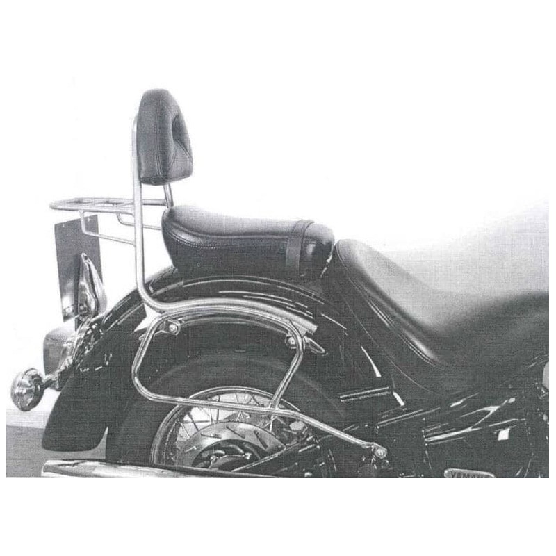 Hepco & Becker Sissybar chrom für Yamaha XVS 1100 Drag Star Classic - Motorradteile & Ersatzteile - Anbauteile