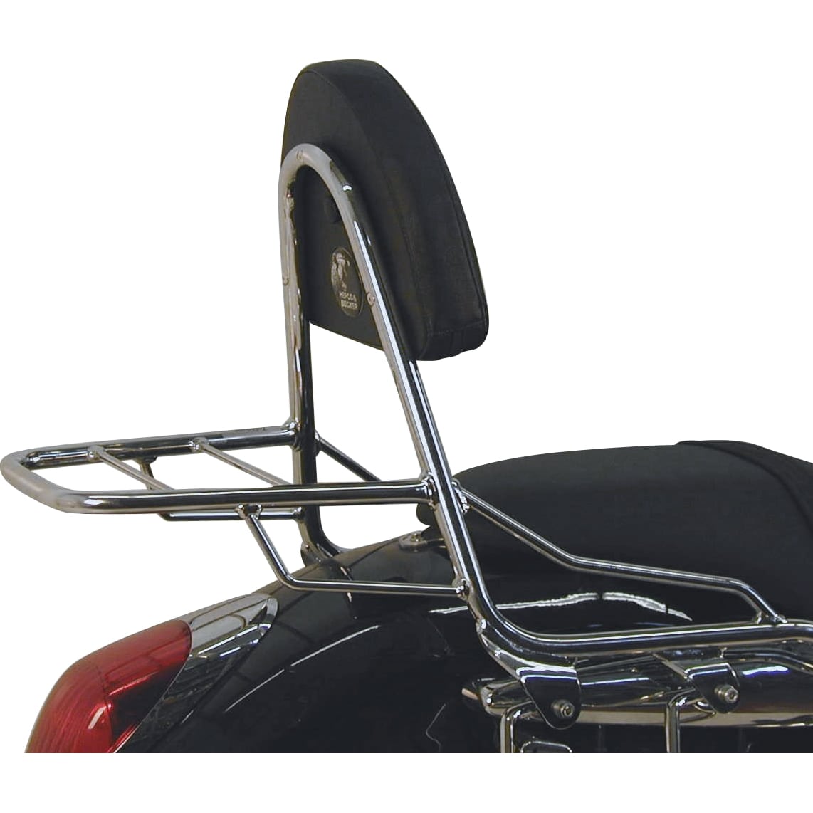 Hepco & Becker Sissybar mit Gepäckträger chrom für VN 1500/1600 Mean Streak - Motorradzubehör - Motorradgepäck