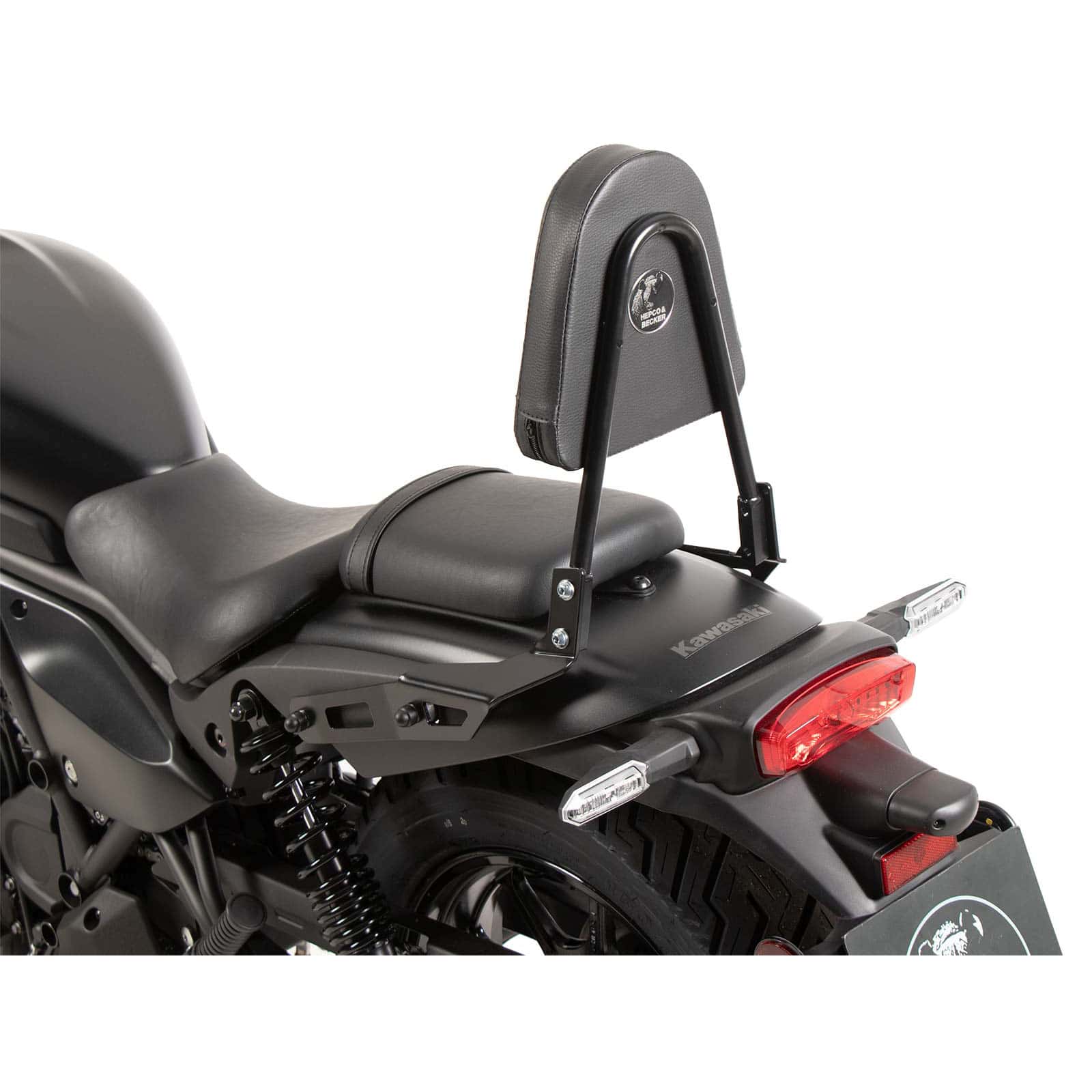 Hepco & Becker Sissybar schwarz für Kawasaki Eliminator 500 - Motorradteile & Ersatzteile - Anbauteile
