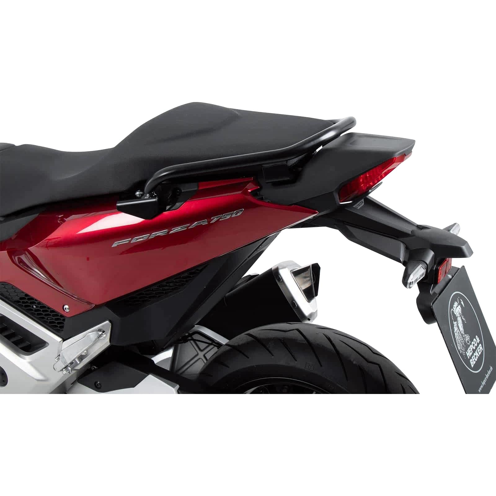 Hepco & Becker Soziushaltegriff/Reling anthrazit für Honda Forza 750 21-24 - Motorradteile & Ersatzteile - Lenker