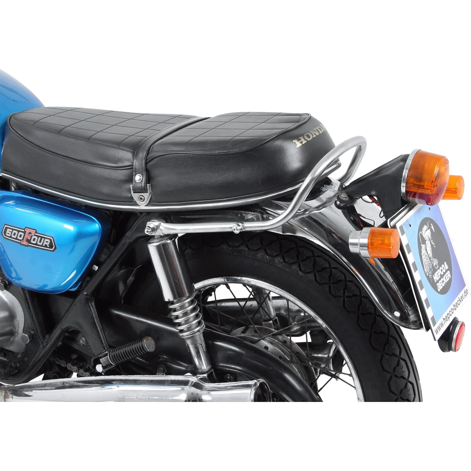 Hepco & Becker Soziushaltegriff/Reling chrom für CB 500 Four 1971-1978 - Motorradteile & Ersatzteile - Lenker