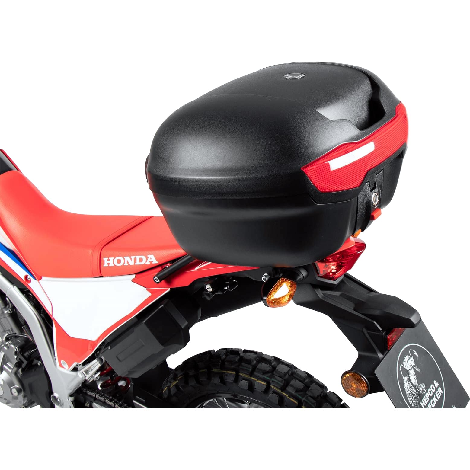 Hepco & Becker Spezial-Topcase TC40 Journey mit Träger schwarz für CRF 300 - Motorradzubehör - Motorradgepäck