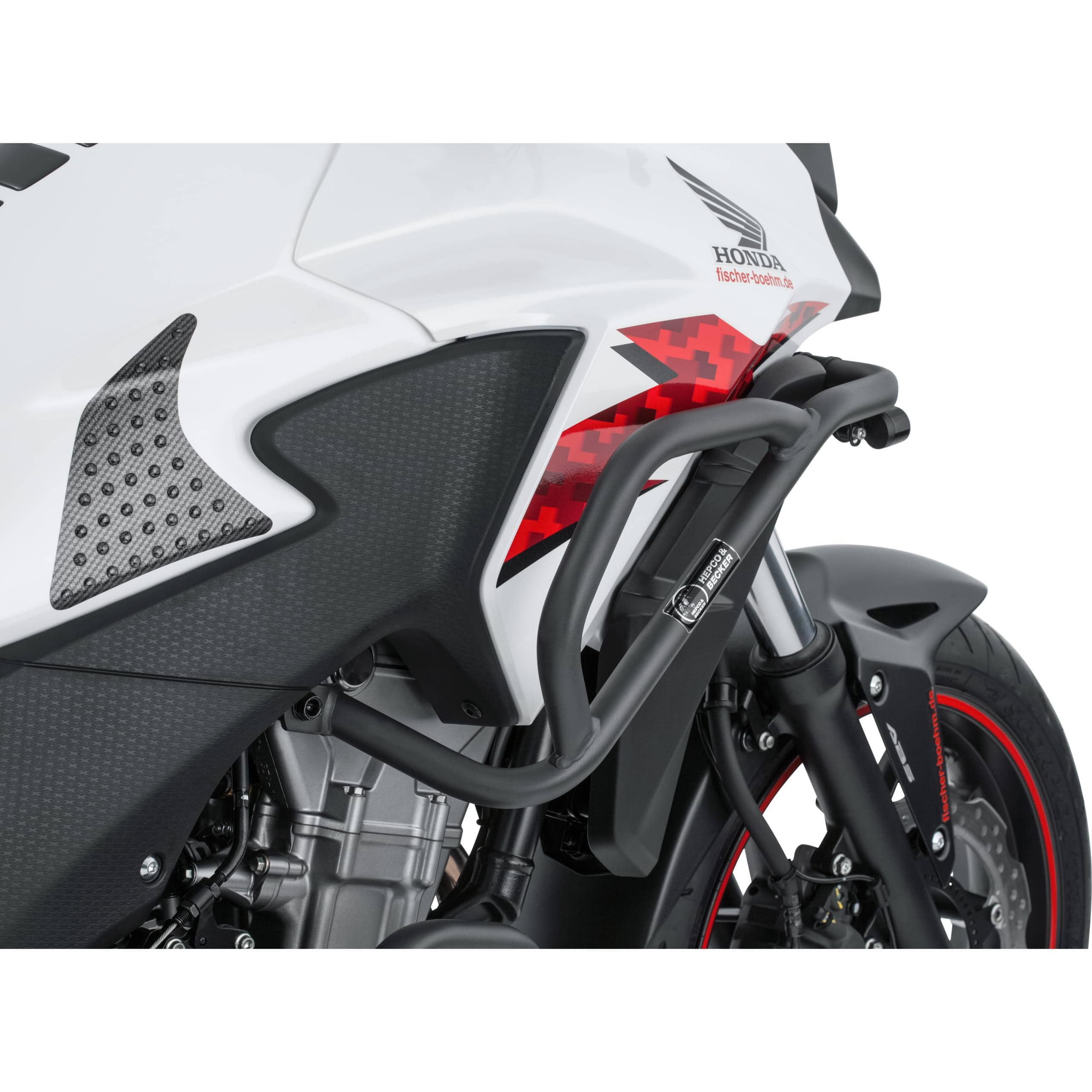 Hepco & Becker Sturzbügel Tank anthrazit für Honda CB 500 X 2013-2015 - Motorradteile & Ersatzteile - Anbauteile