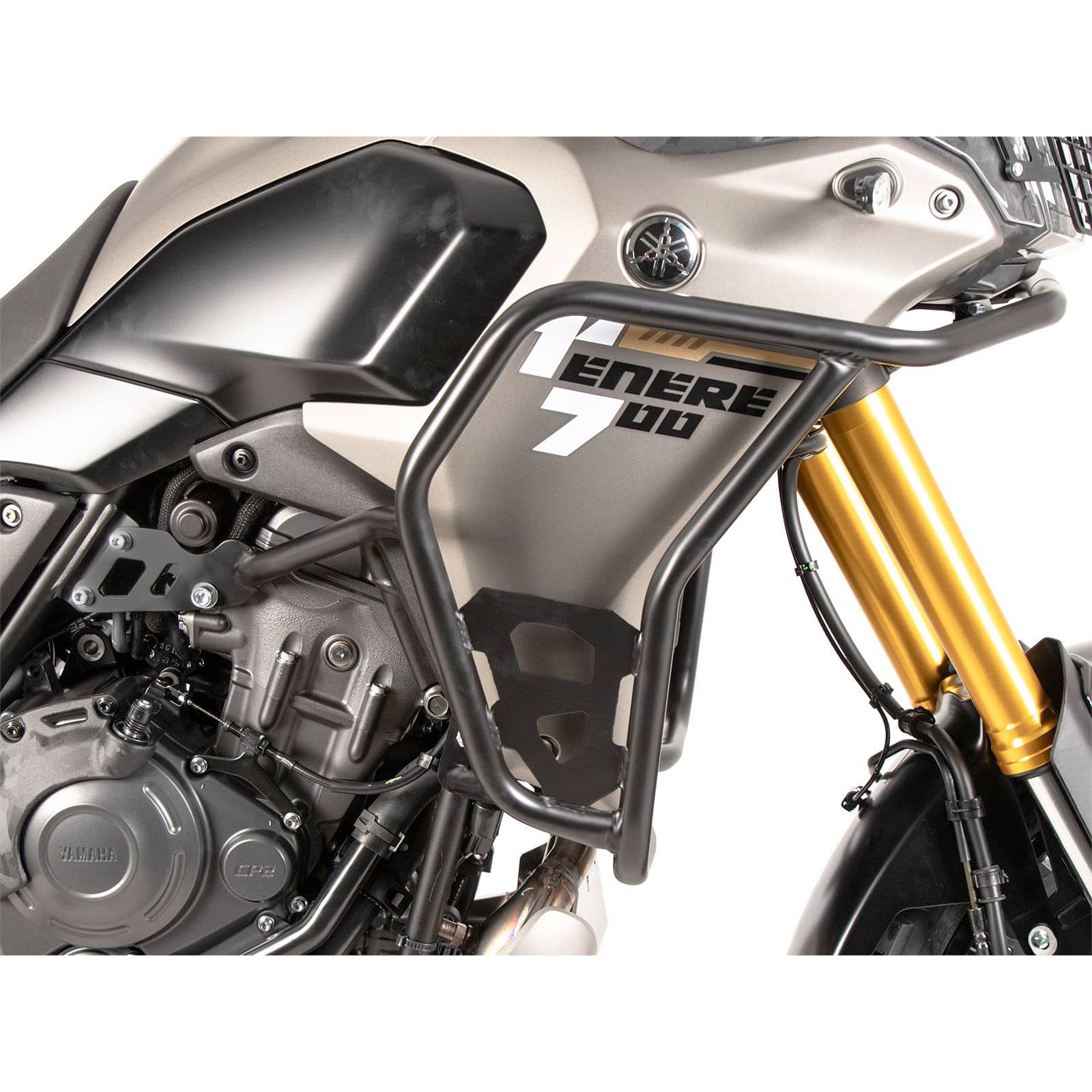 Hepco & Becker Sturzbügel Tank solid schwarz für Yamaha Tenere 700 2025- - Motorradteile & Ersatzteile - Anbauteile