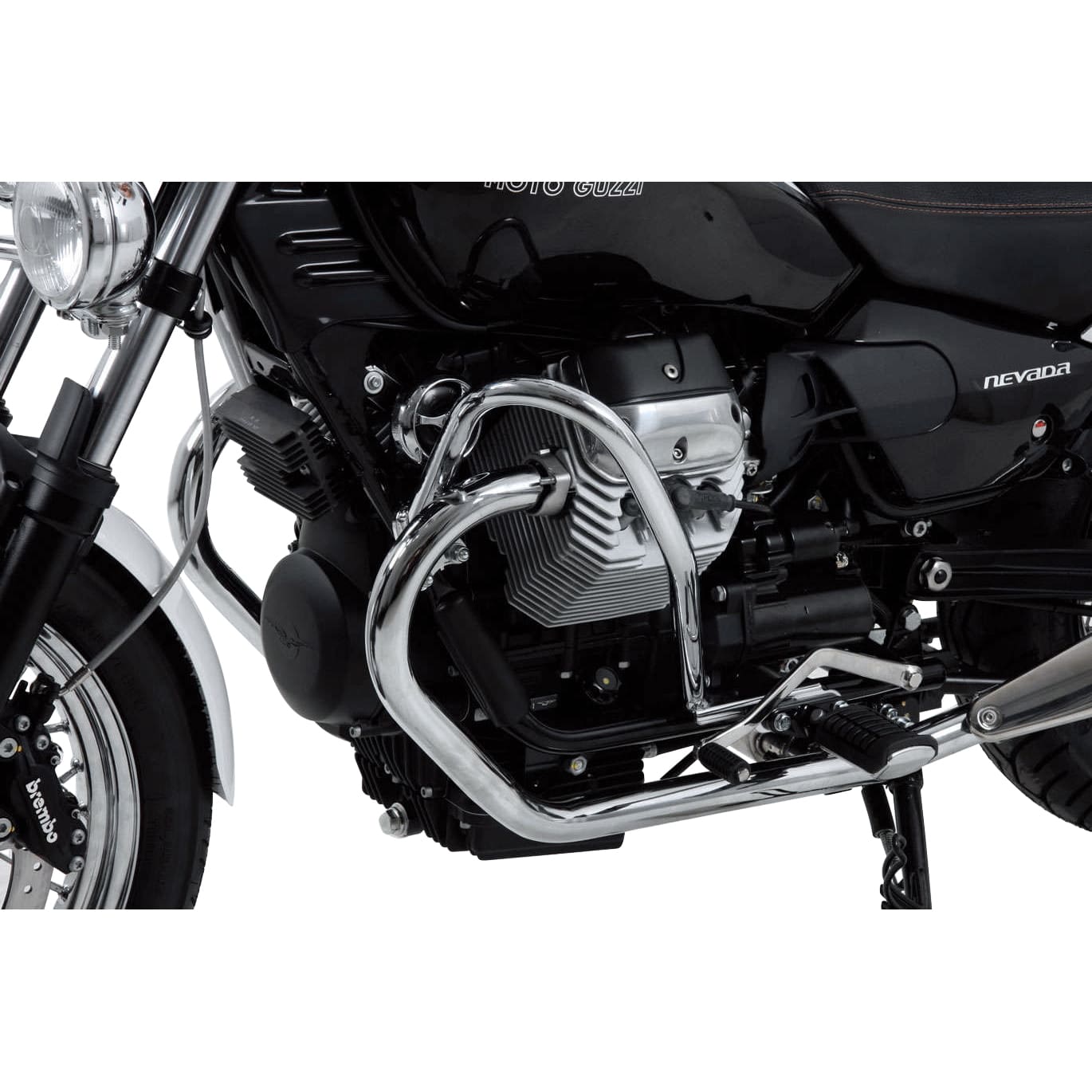 Hepco & Becker Sturzbügel chrom für Guzzi Nevada 750 Anniversario 2010-2011 - Motorradteile & Ersatzteile - Anbauteile