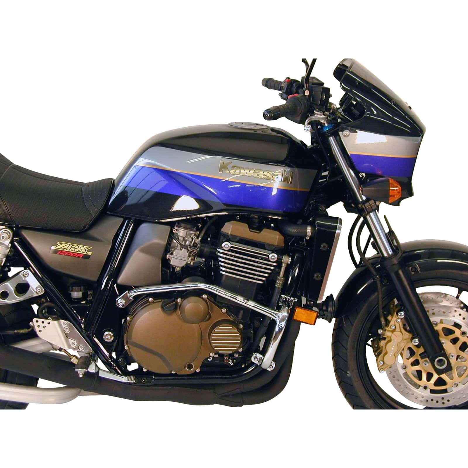 Hepco & Becker Sturzbügel chrom für Kawasaki ZRX 1200 /S/R - Motorradteile & Ersatzteile - Anbauteile