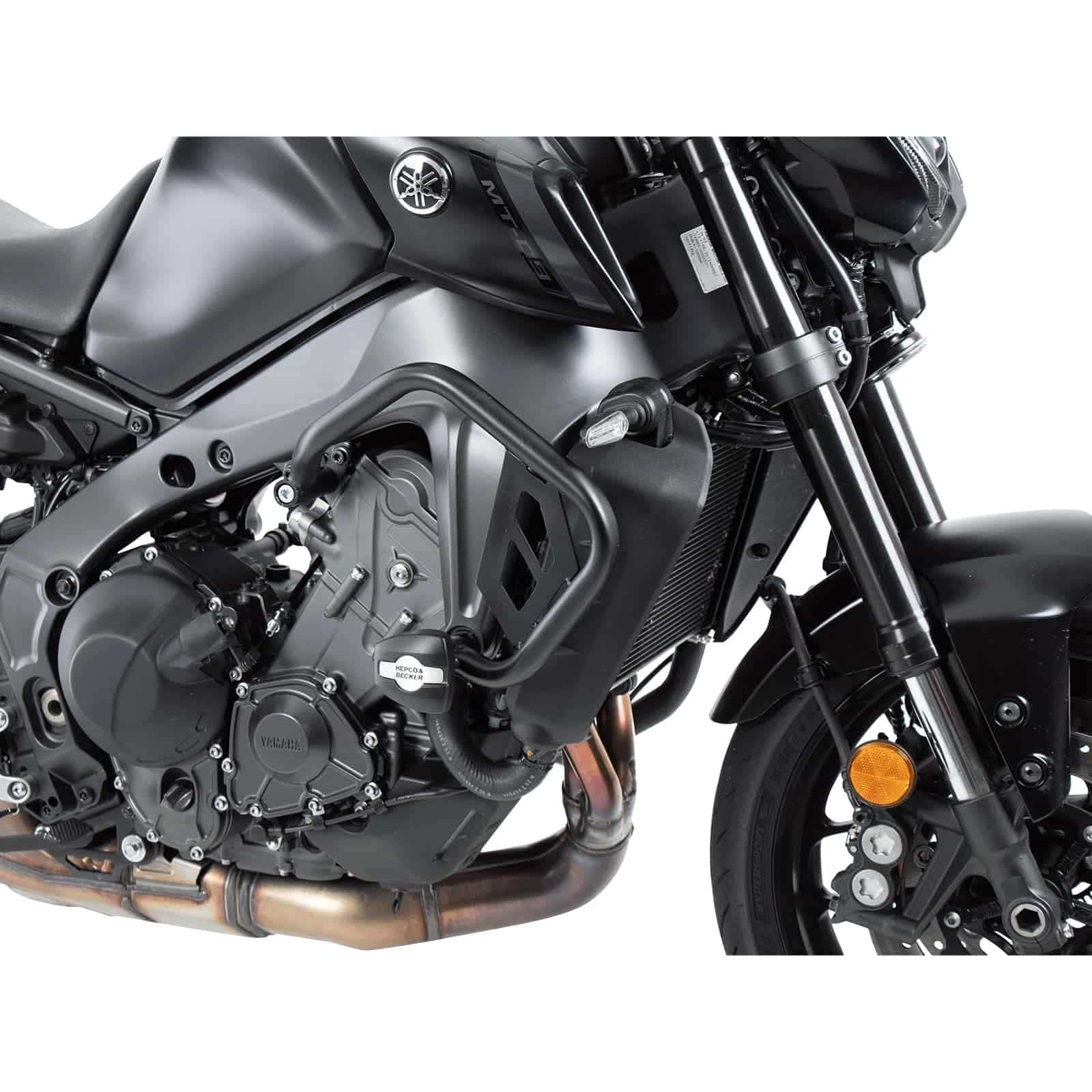 Hepco & Becker Sturzbügel mit Pads schwarz für Yamaha MT-09 /SP 2021-2023 - Motorradteile & Ersatzteile - Anbauteile