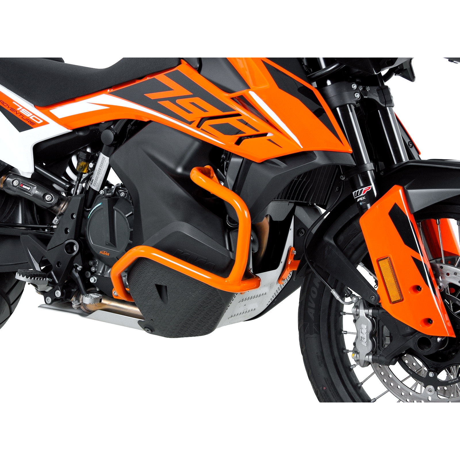 Hepco & Becker Sturzbügel orange für KTM 790 Adventure /R - Motorradteile & Ersatzteile - Anbauteile