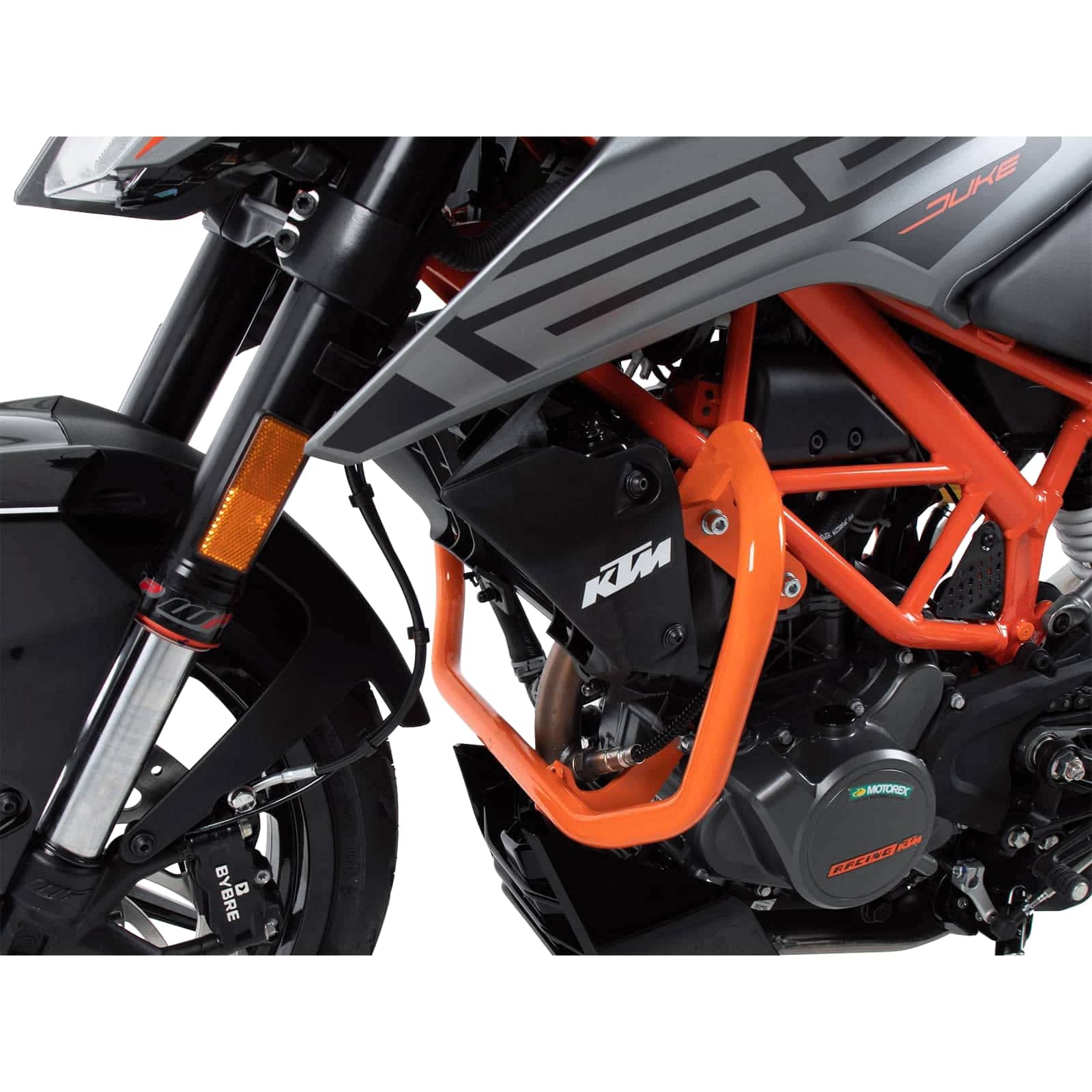 Hepco & Becker Sturzbügel orange für KTM Duke 125 2021- - Motorradteile & Ersatzteile - Anbauteile