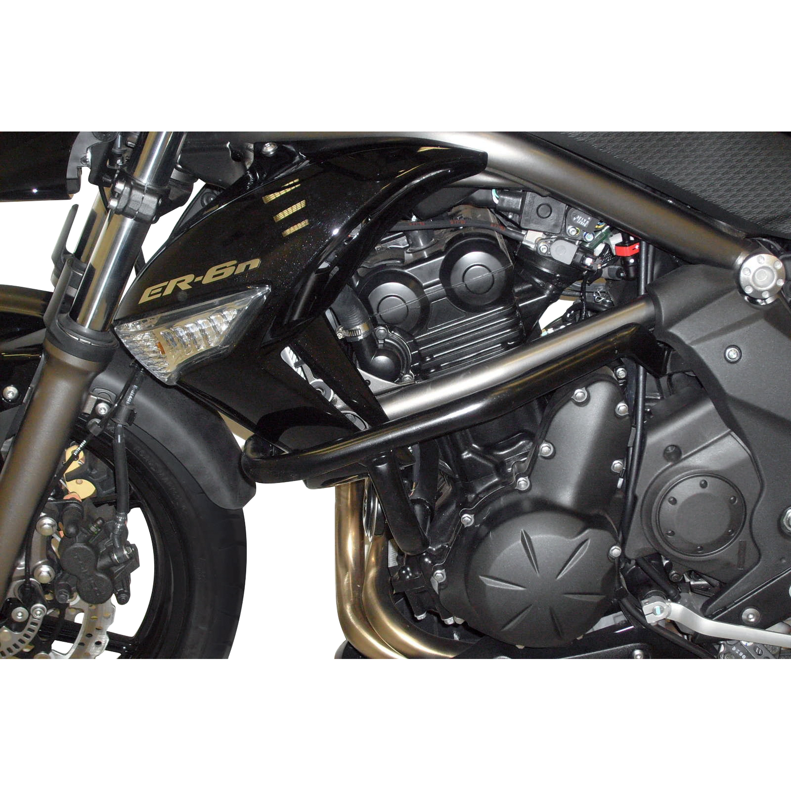 Hepco & Becker Sturzbügel schwarz für Kawasaki ER-6 n 2009-2011 - Motorradteile & Ersatzteile - Anbauteile