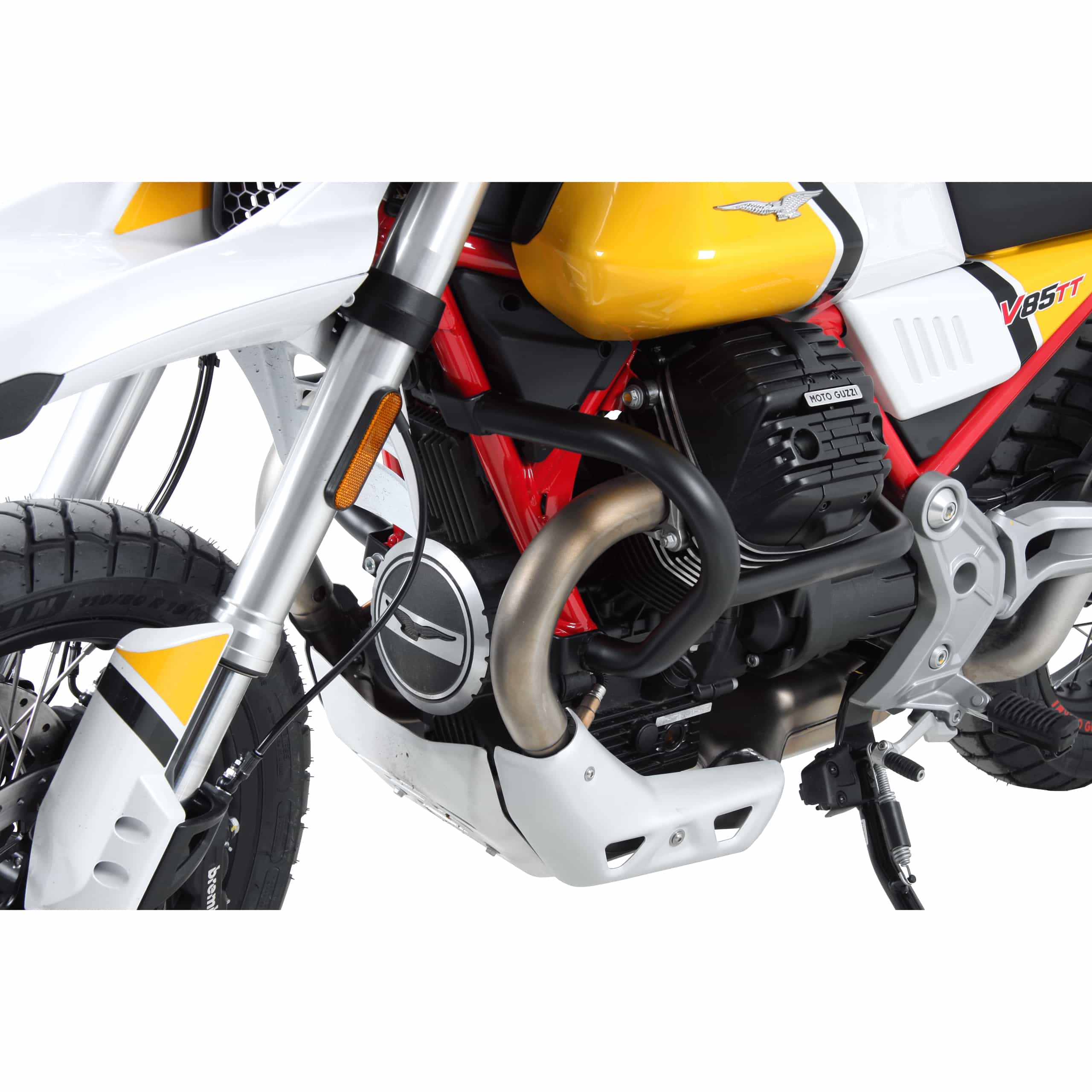Hepco & Becker Sturzbügel schwarz für Moto Guzzi V85 TT 2019-2023 - Motorradteile & Ersatzteile - Anbauteile