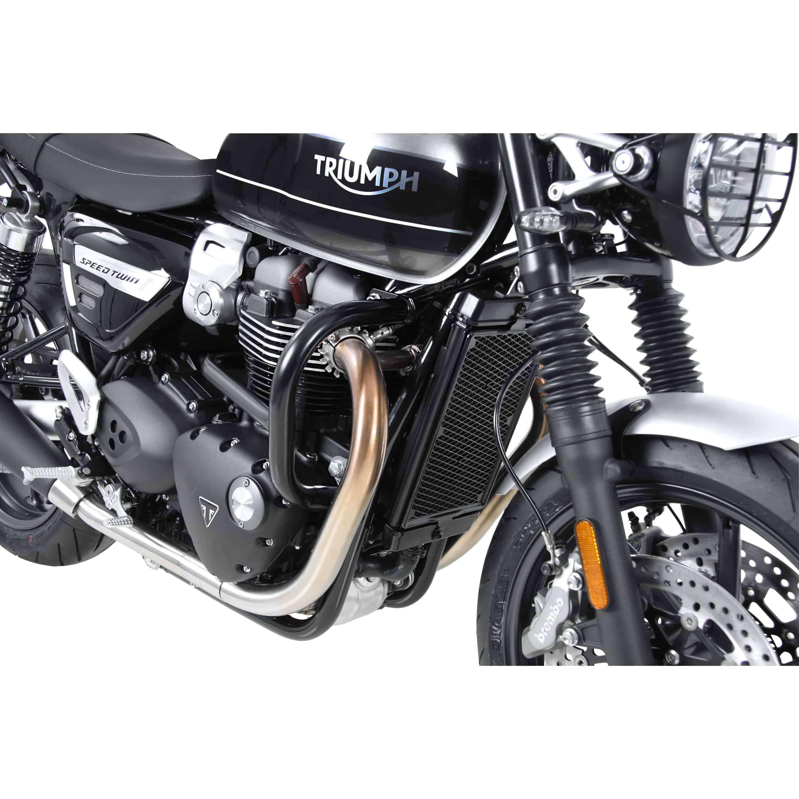 Hepco & Becker Sturzbügel schwarz für Triumph Speed Twin 1200 - Motorradteile & Ersatzteile - Anbauteile
