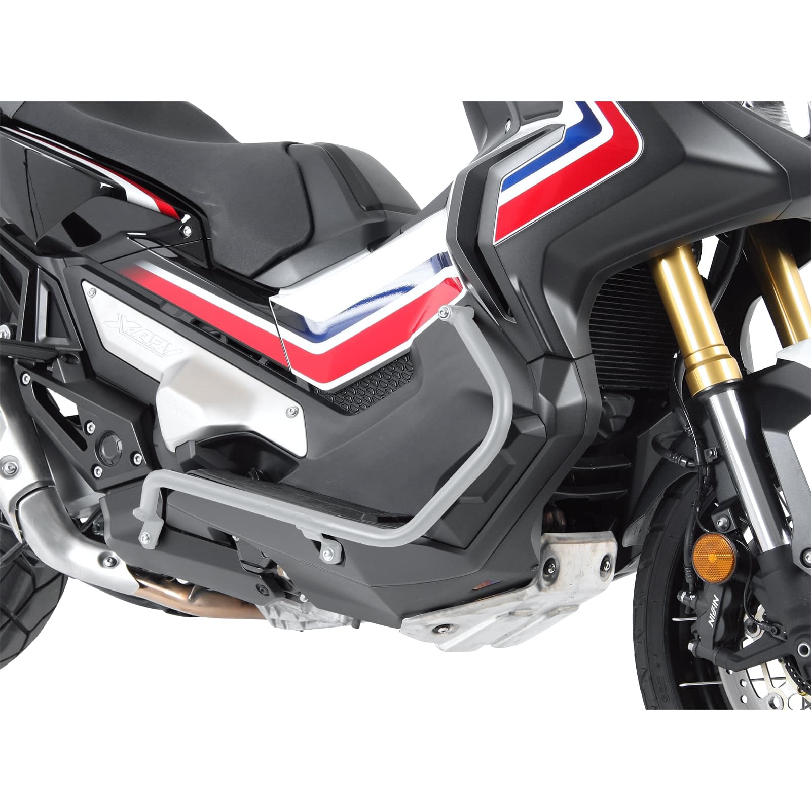 Hepco & Becker Sturzbügel silber für Honda X-ADV 750 2021-2024 - Motorradteile & Ersatzteile - Anbauteile