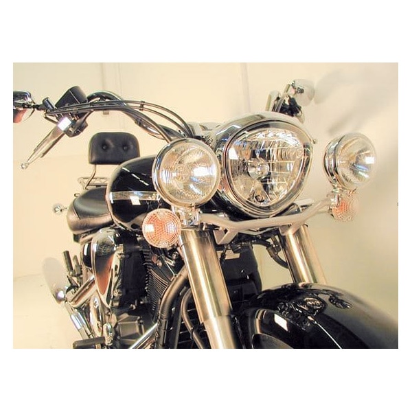 Hepco & Becker Twinlight-Set chrom für Yamaha XVS 1300 Midnight Star - Motorradteile & Ersatzteile - Beleuchtung
