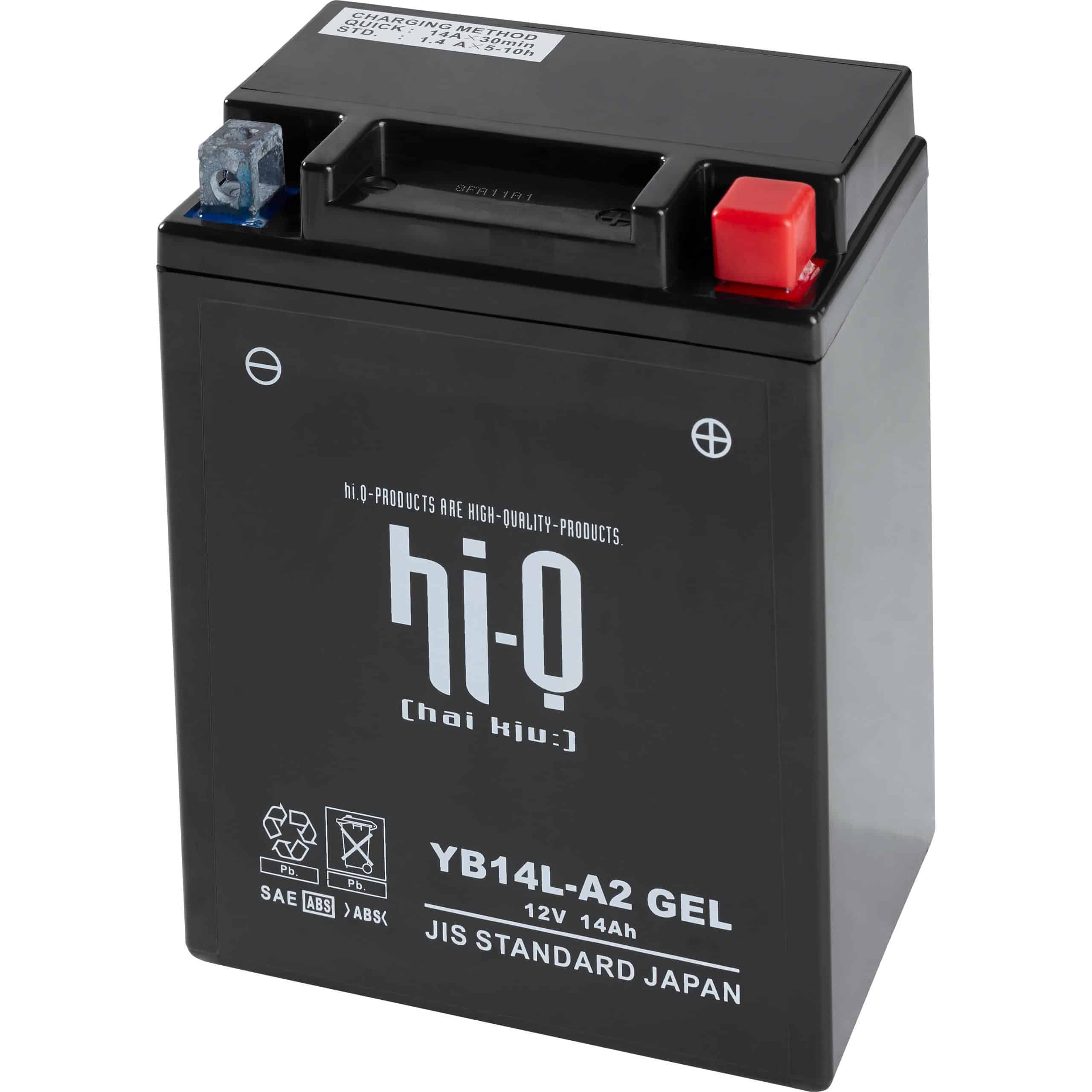 Hi-Q Batterie AGM Gel geschlossen HB14L-A2