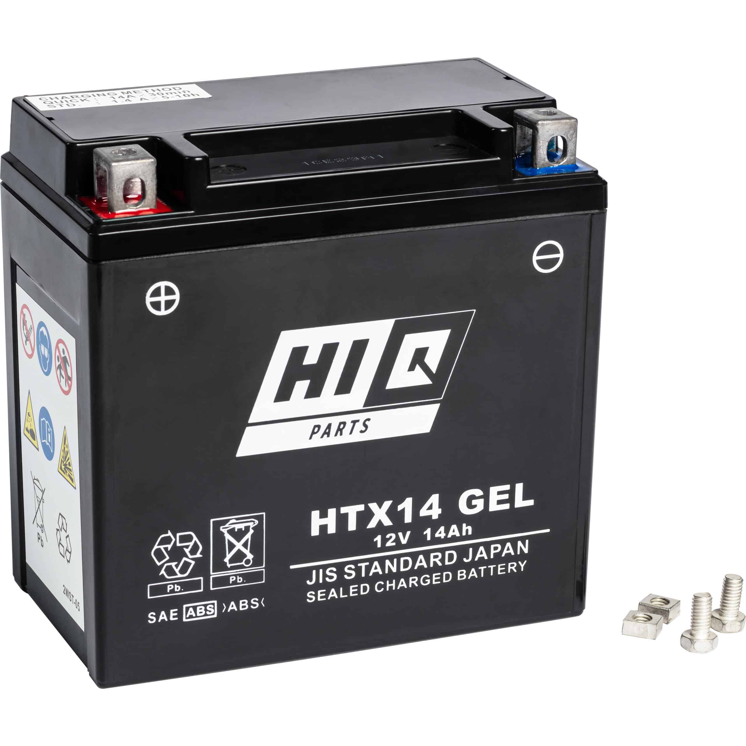 Hi-Q Batterie AGM Gel geschlossen HTX14-BS