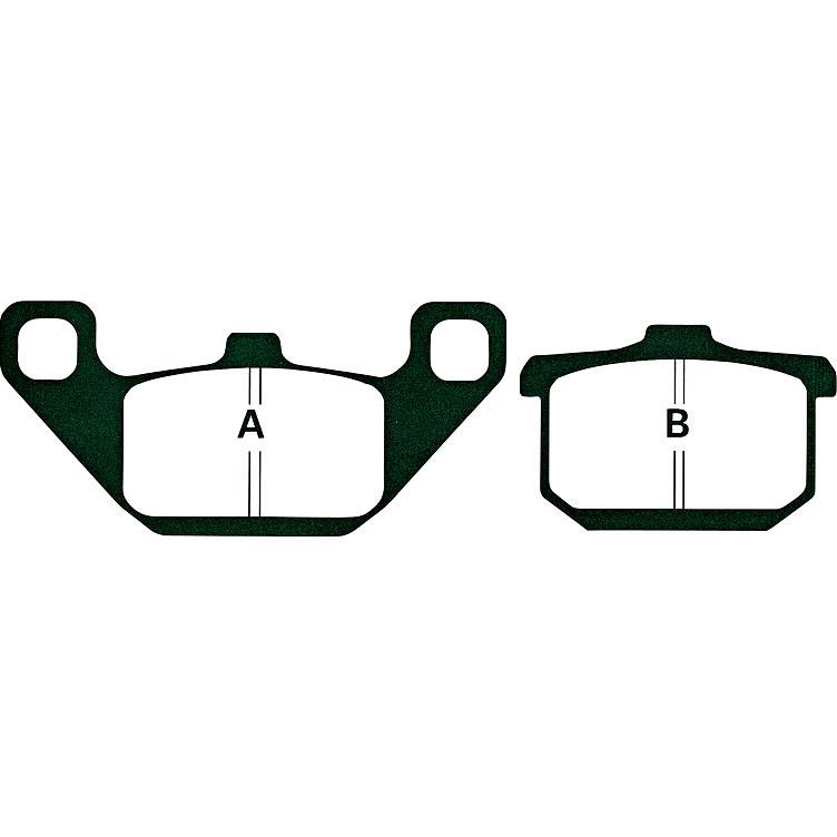 Hi-Q Bremsbeläge organisch FA085 111/69x50/43