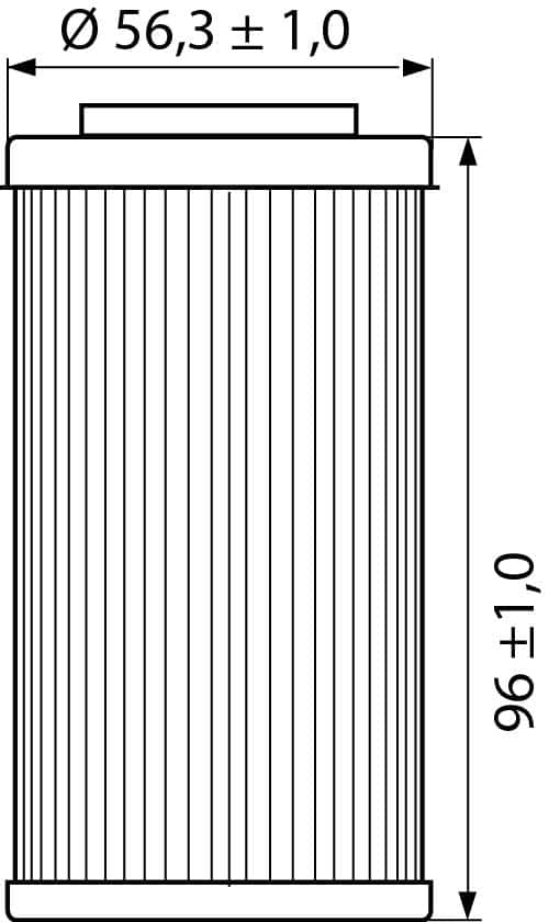 Hi-Q Ölfilter Einsatz OF564 lang 91