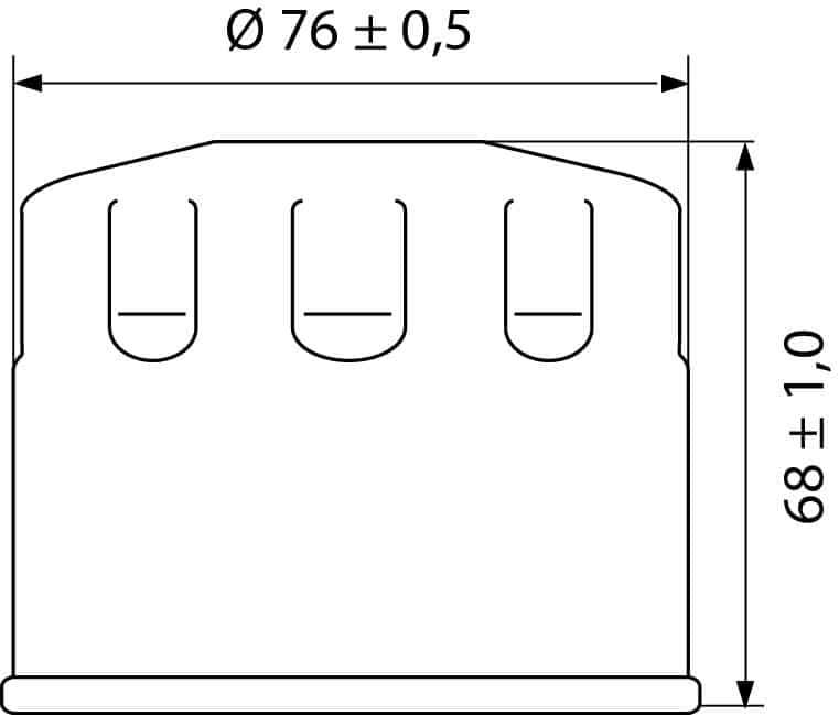 Hi-Q Ölfilter Patrone OF153 für Ducati - Motorradteile & Ersatzteile - Filter & Schläuche