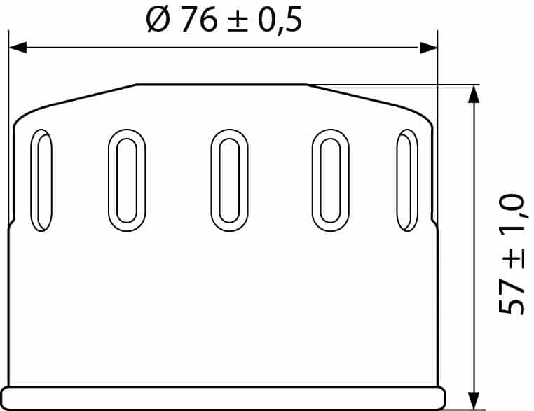 Hi-Q Ölfilter Patrone OF184 für Piaggio/Aprilia/Peugeot.... - Motorradteile & Ersatzteile - Filter & Schläuche