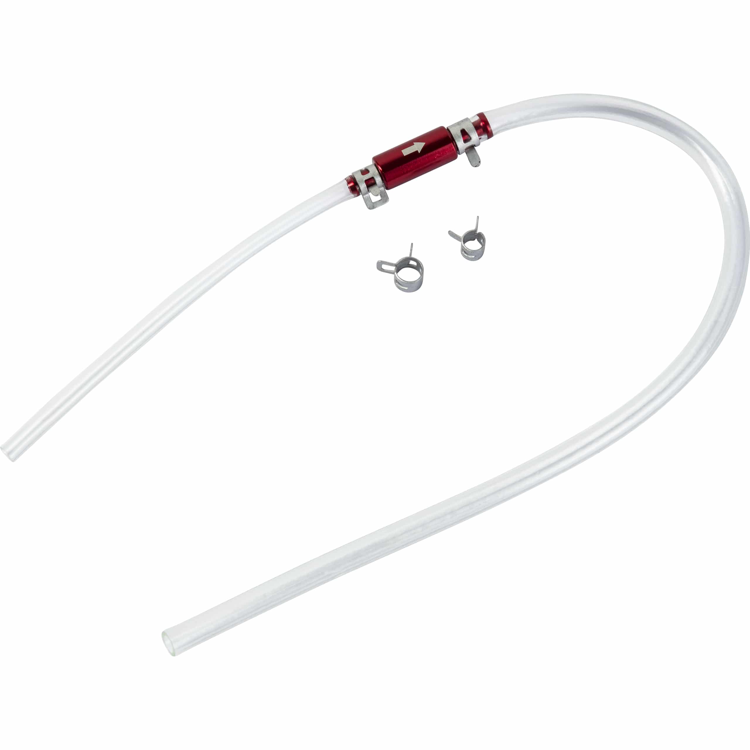 Hi-Q Tools Bremsenentlüftungsschlauch mit Rücklaufstop - Motorradteile & Ersatzteile - Bremsen