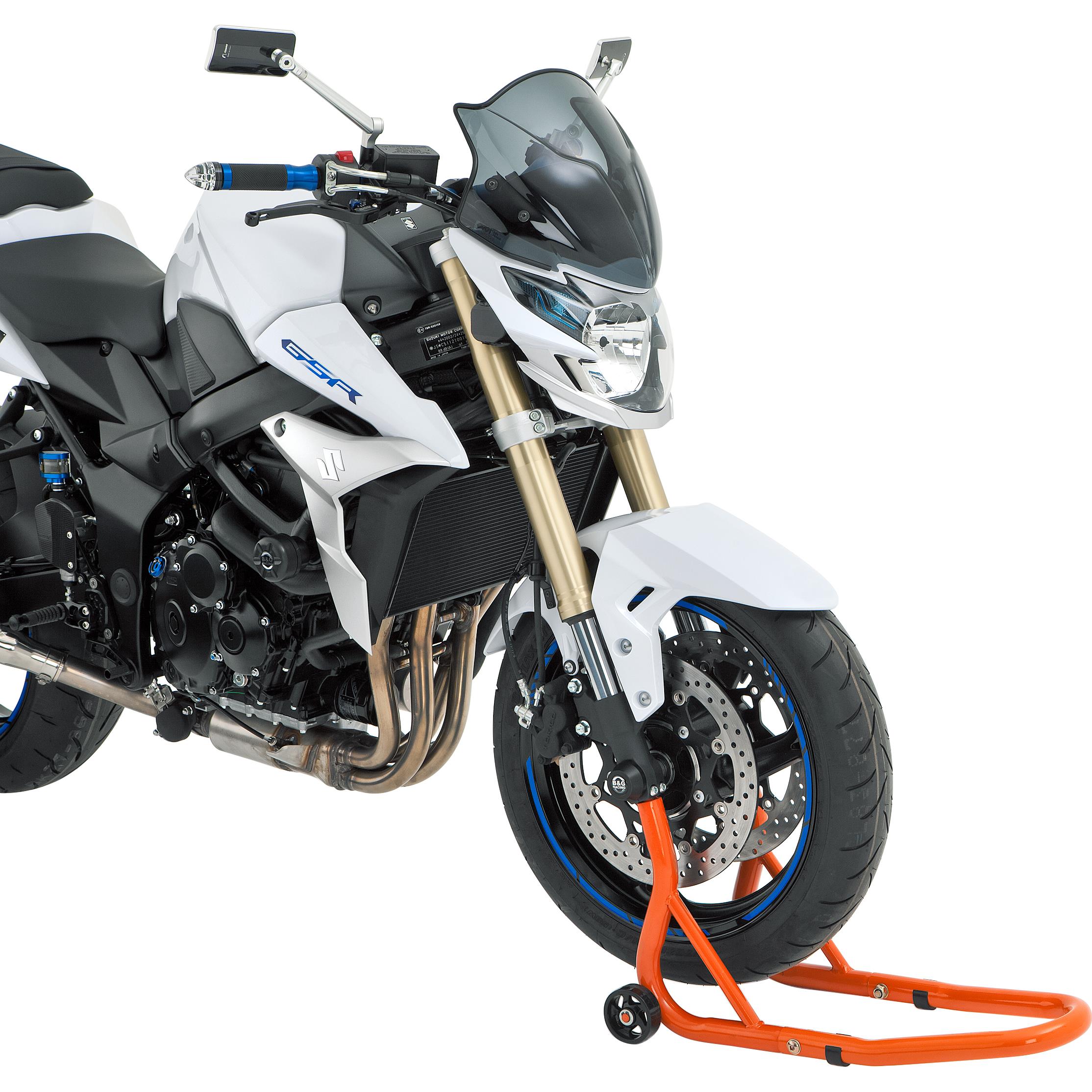 Hi-Q Tools Montageständer vorne Gabel orange - Motorradzubehör - Aufbockvorrichtungen