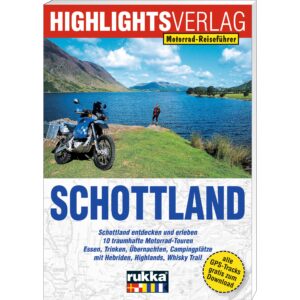 Highlights-Verlag Motorrad-Reiseführer Schottland - Motorradzubehör - Reisen & Outdoor