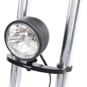 Highsider BOTTOM Lampenhalter Alu ohne Schellen Typ2 schwarz - Motorradteile & Ersatzteile - Beleuchtung