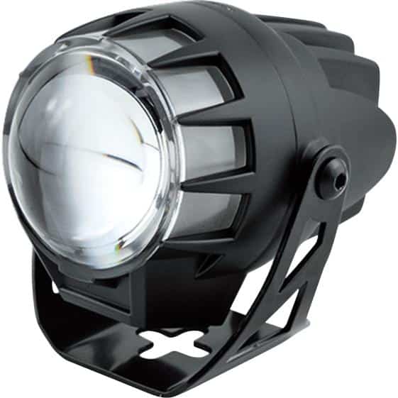 Highsider LED Hauptscheinwerfer Alu Ø45mm Dual-Stream schwarz - Motorradteile & Ersatzteile - Beleuchtung