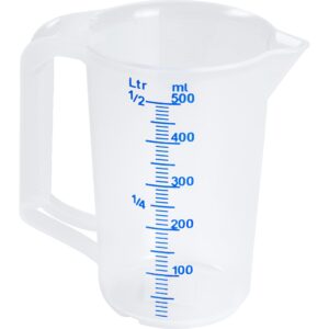 Hünersdorff Messbecher 500 ml - Motorradzubehör - Werkstattzubehör