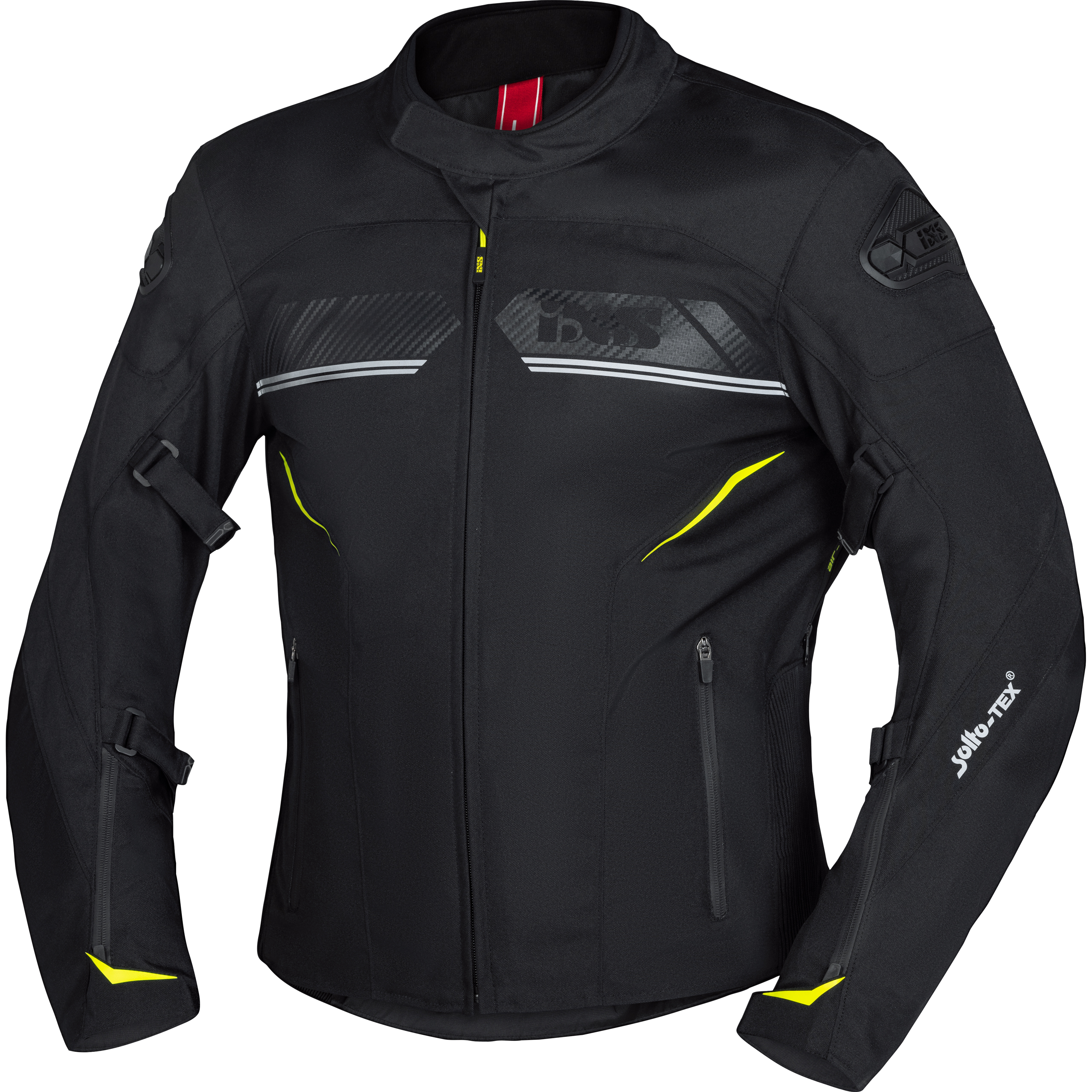 IXS Carbon-ST Sportstourer Textiljacke schwarz L - Motorradbekleidung - Motorradjacken