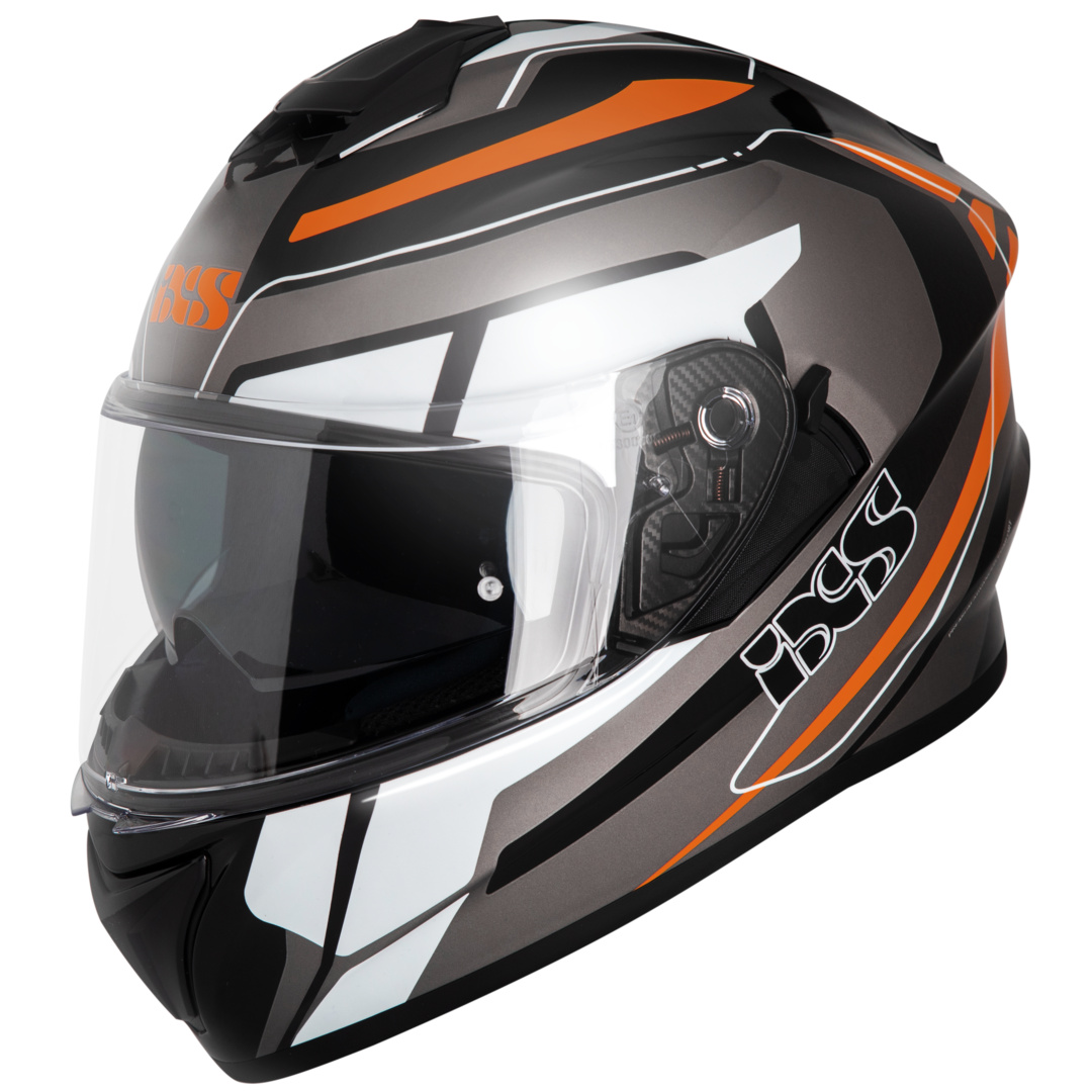 IXS Integralhelm iXS216 2.2 grau/schwarz/neonorange XL - Helme & Brillen - Sport Helme & Brillen