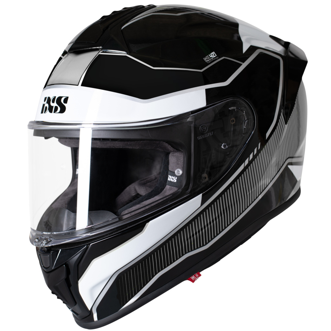 IXS Integralhelm iXS421 FG 2.1 schwarz/weiß/grau L - Helme & Brillen - Sport Helme & Brillen
