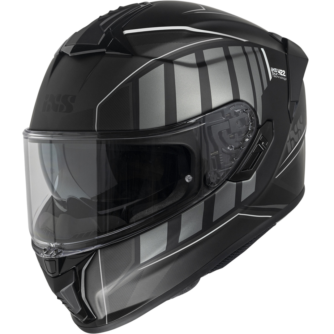 IXS Integralhelm iXS422 FG 2.1 mattschwarz/grau XXL - Helme & Brillen - Sport Helme & Brillen