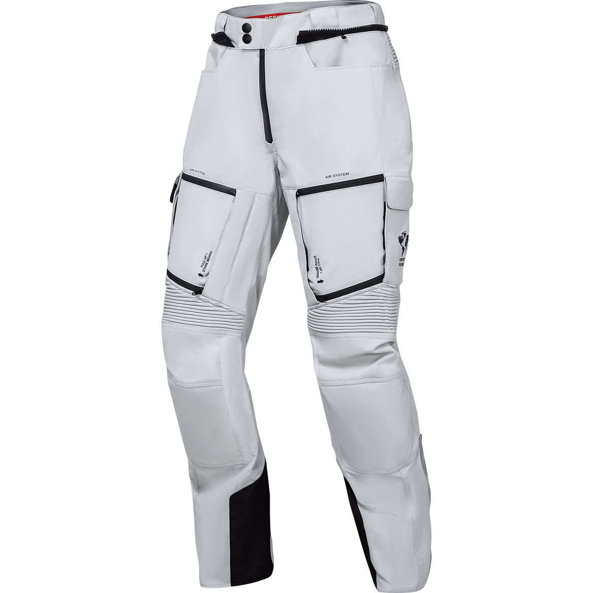 IXS Tour Montevideo Air 3.0 Textilhose grau XXL - Motorradbekleidung - Touring Motorradbekleidung