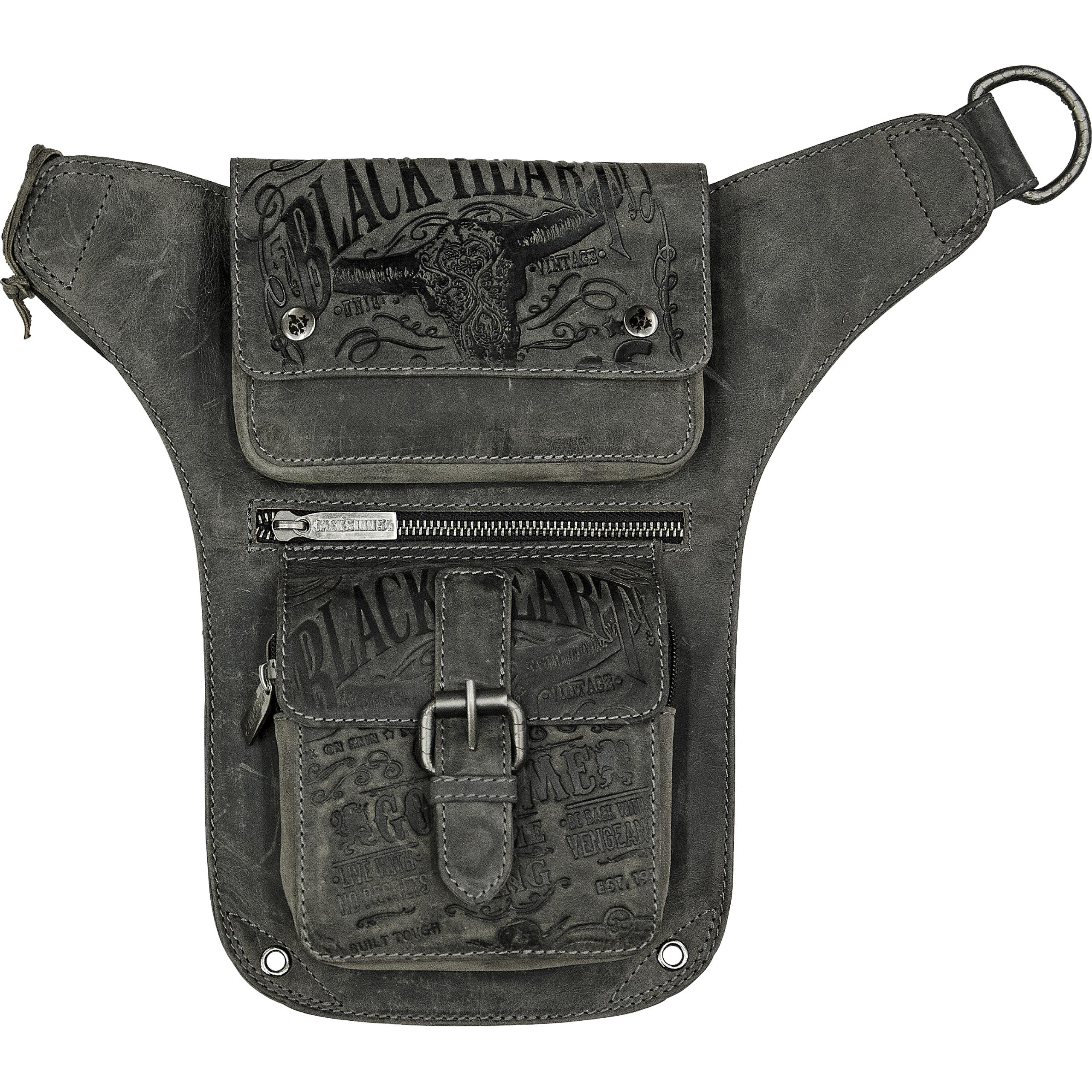 Jack's Inn 54 Gürteltasche "Black Night" vintage schwarz - Motorradbekleidung - Freizeitbekleidung