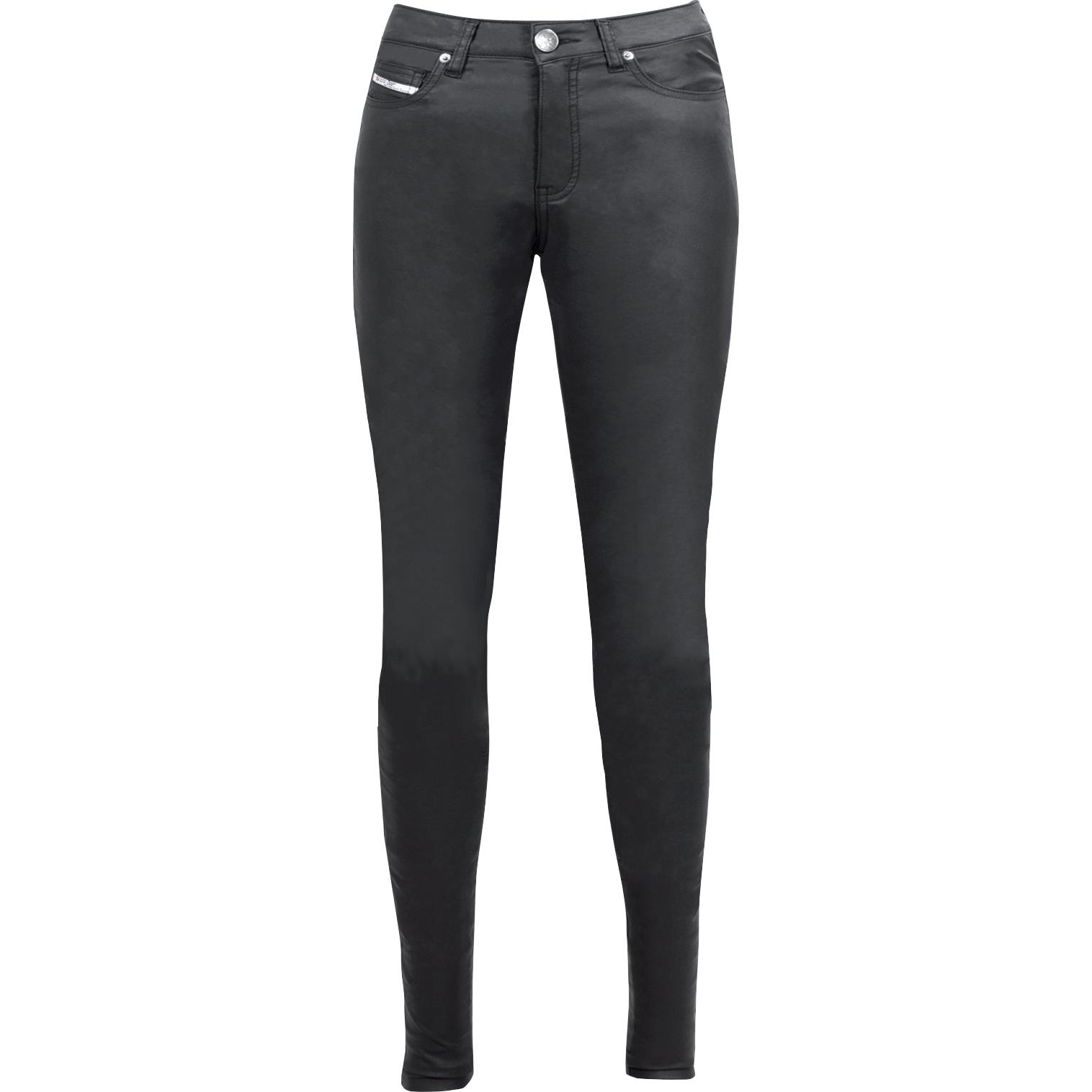 John Doe Damen Jeggings schwarz 25/32 - Motorradbekleidung - Motorradhosen