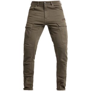 John Doe Defender Mono Cargo Motorradhose olive 34/36 - Motorradbekleidung - Motorradhosen