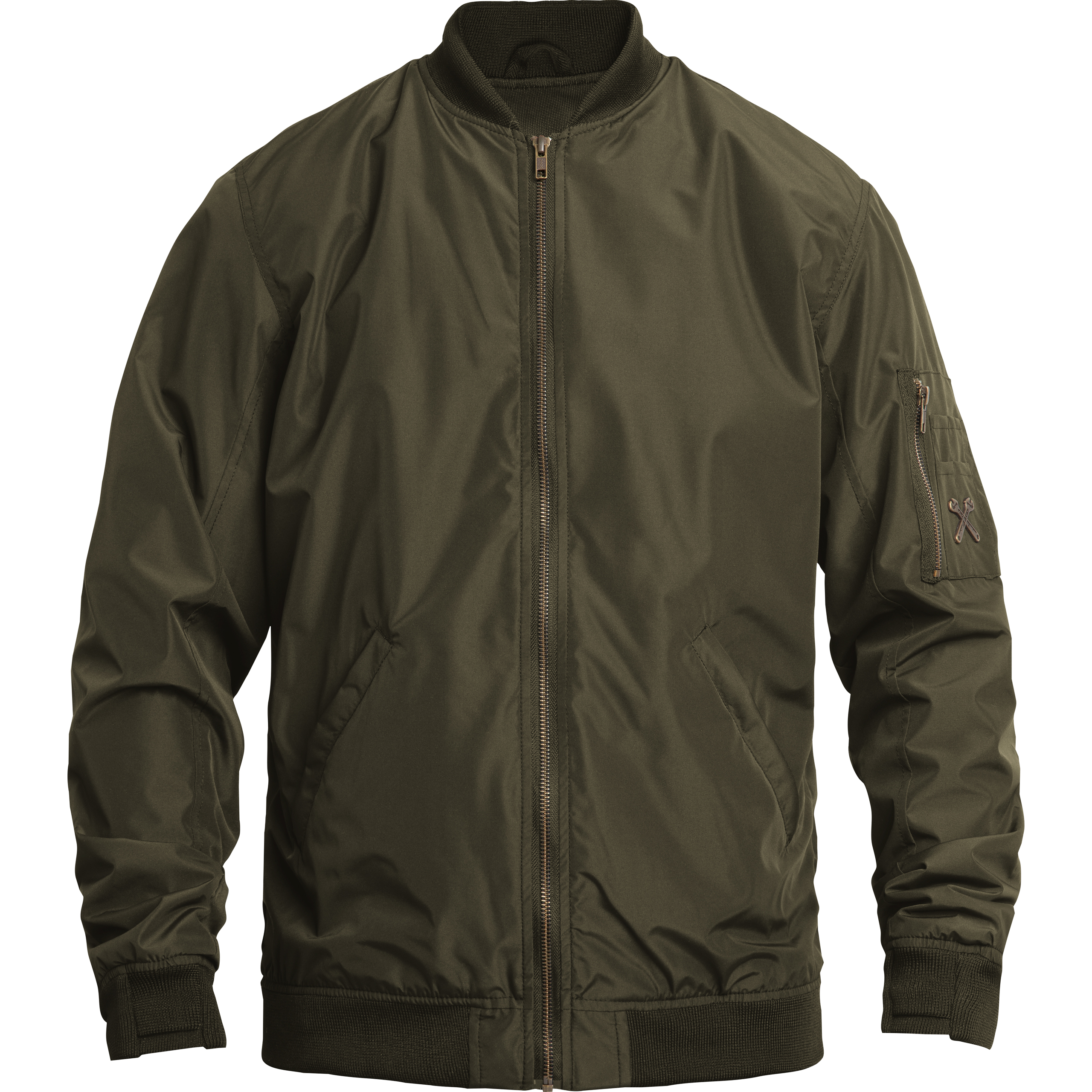 John Doe Flight Textiljacke olive L - Motorradbekleidung - Motorradjacken