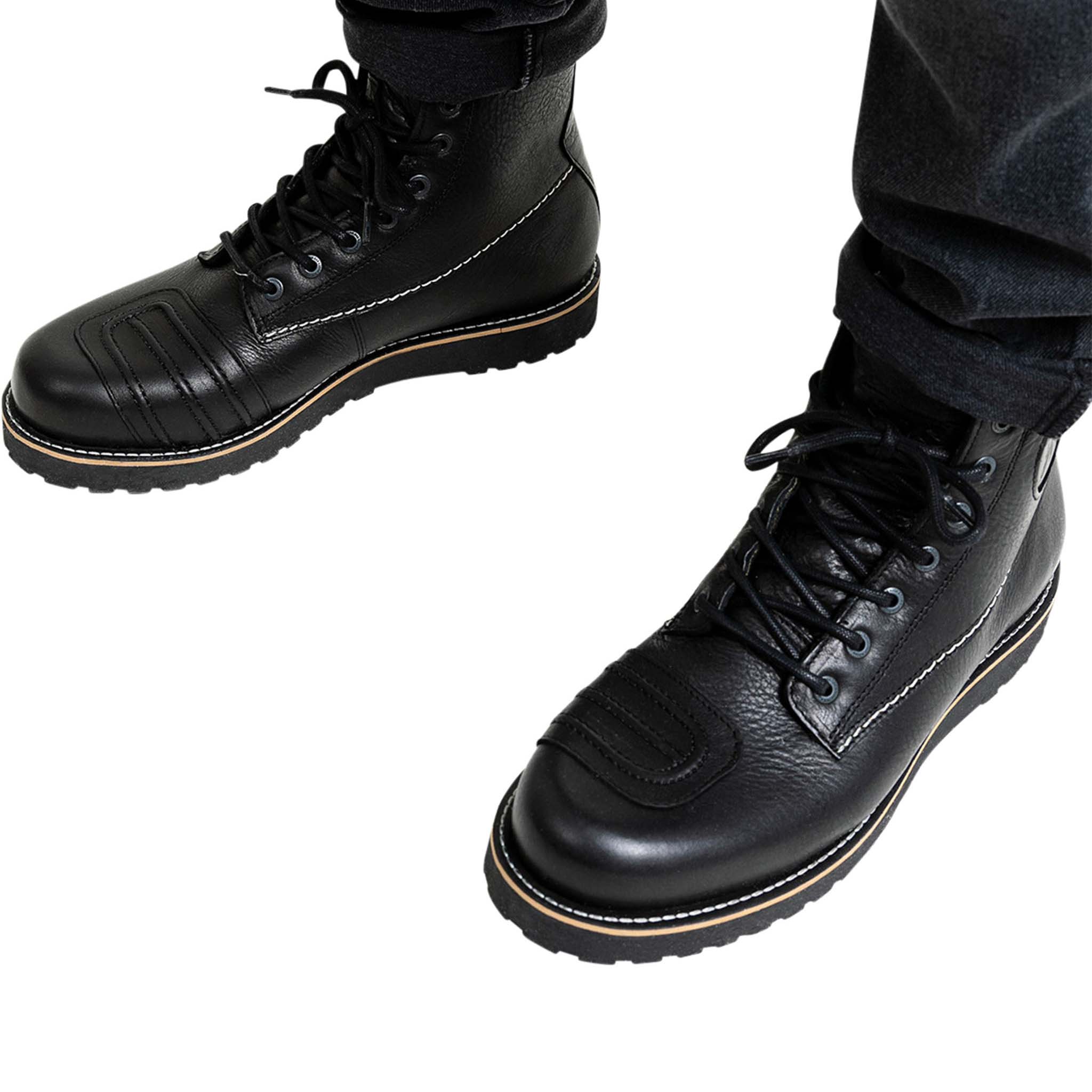 John Doe Iron Stiefel V2.0 schwarz 45 - Motorradbekleidung - Motorradstiefel & Motorradschuhe