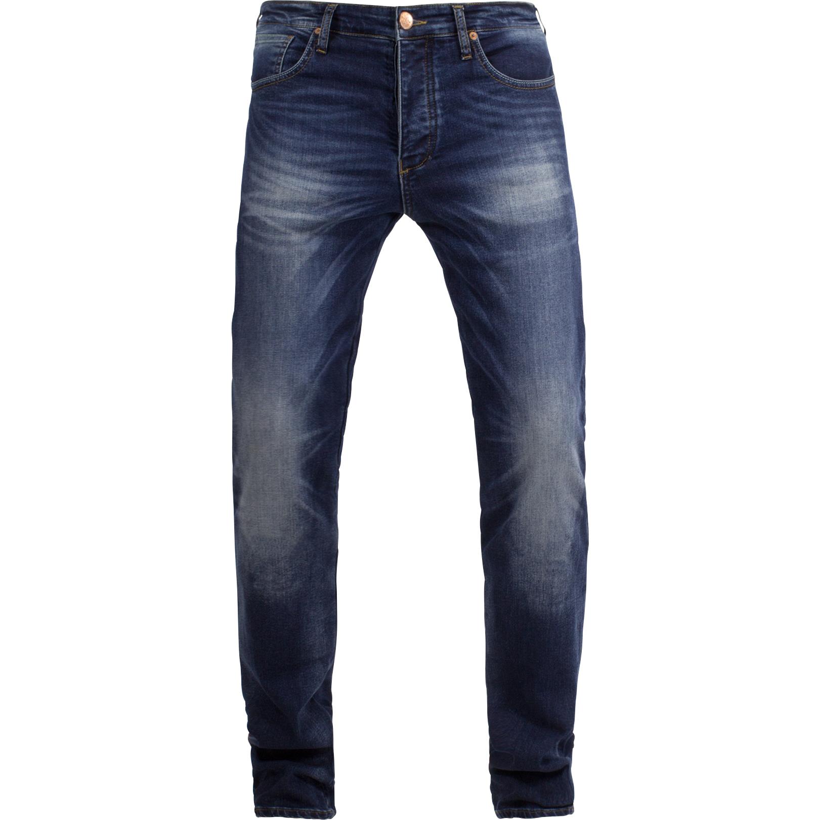 John Doe Ironhead Mechanix Jeans dark blue used 31/32 - Motorradbekleidung - Motorradhosen