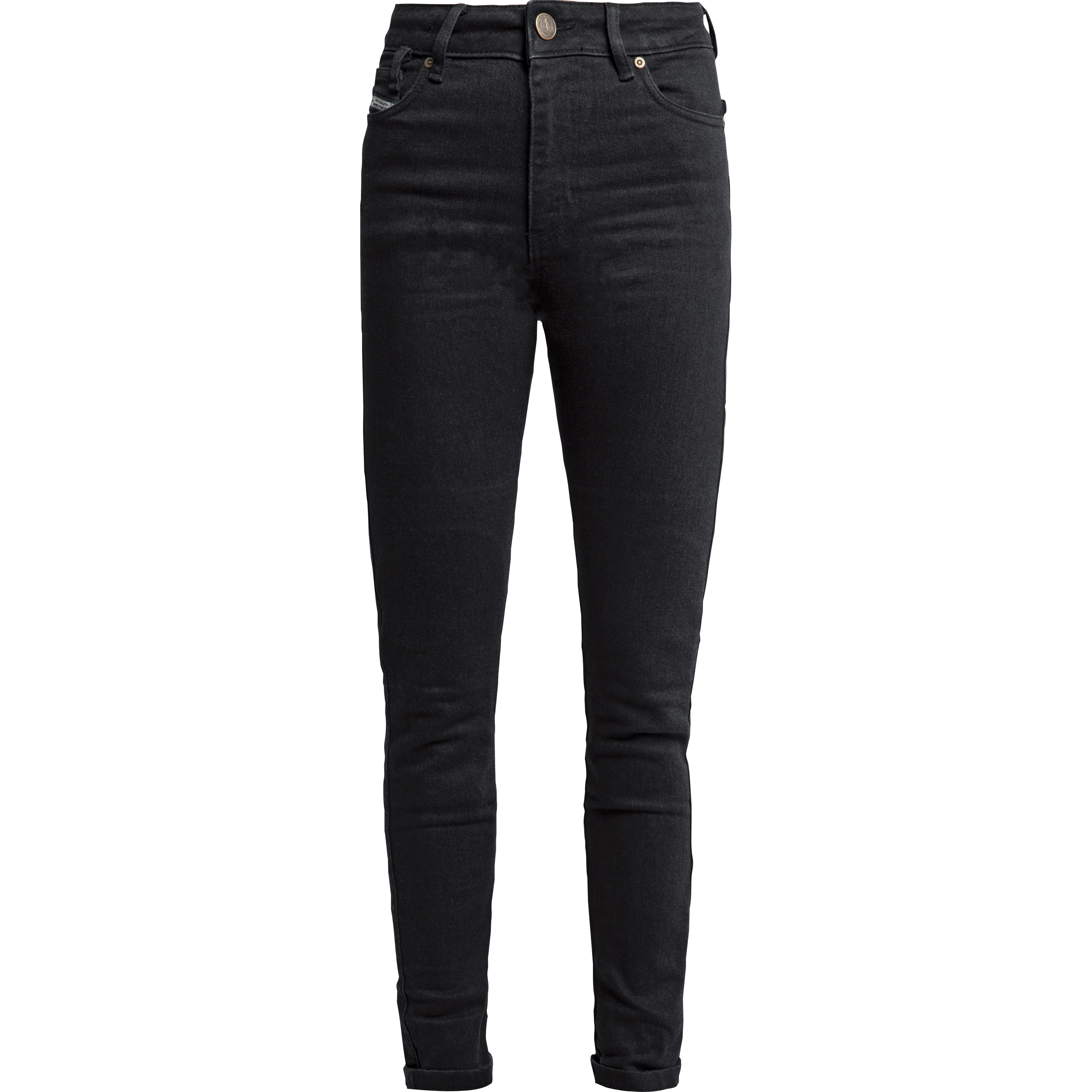 John Doe Luna High Mono Damen Jeanshose black used 33/34 - Motorradbekleidung - Motorradhosen